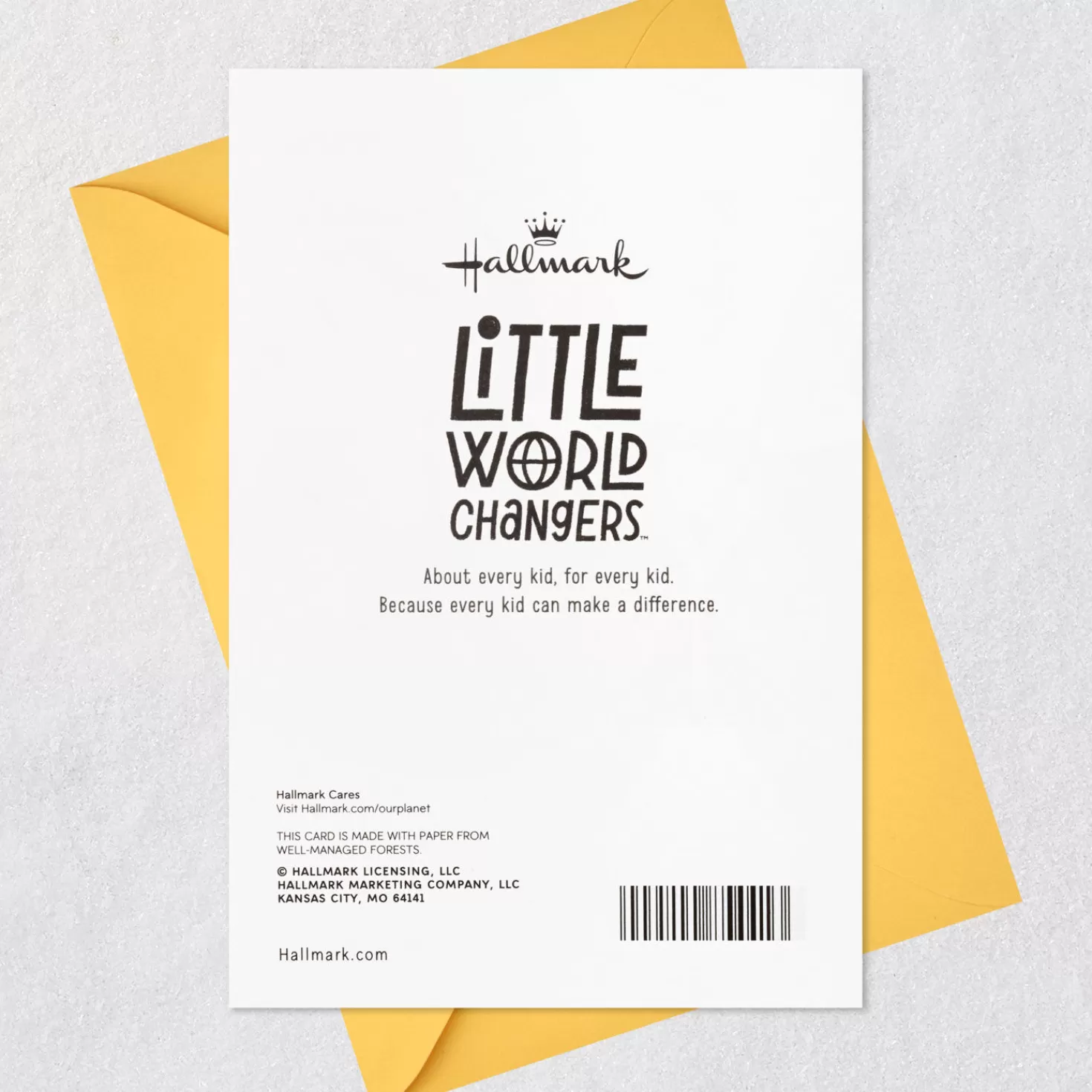 Best Little World Changers™ Your Kindness Has Power Card For Kid Encouragement