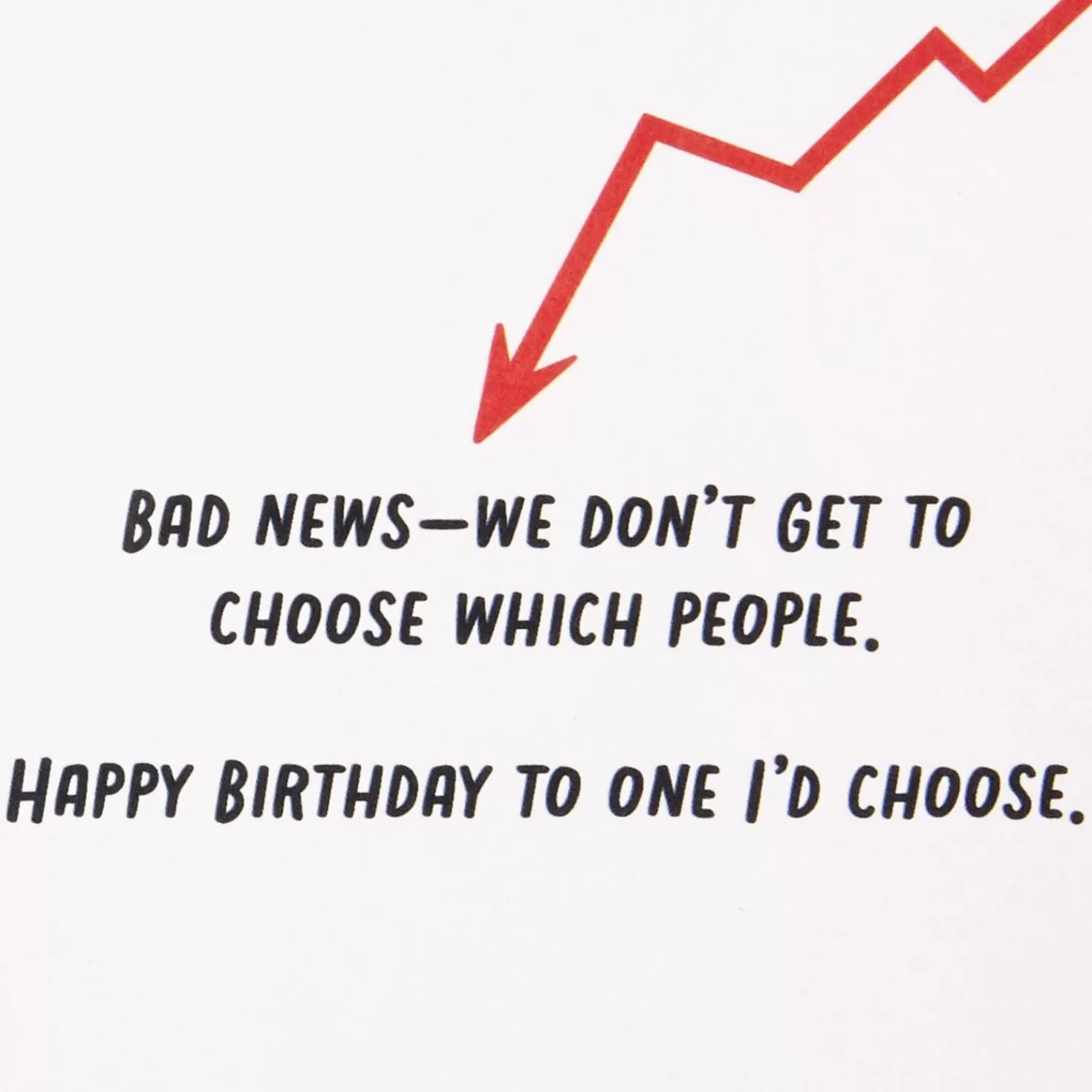 Birthday>Hallmark Living Longer Good News, Bad News Funny Birthday Card