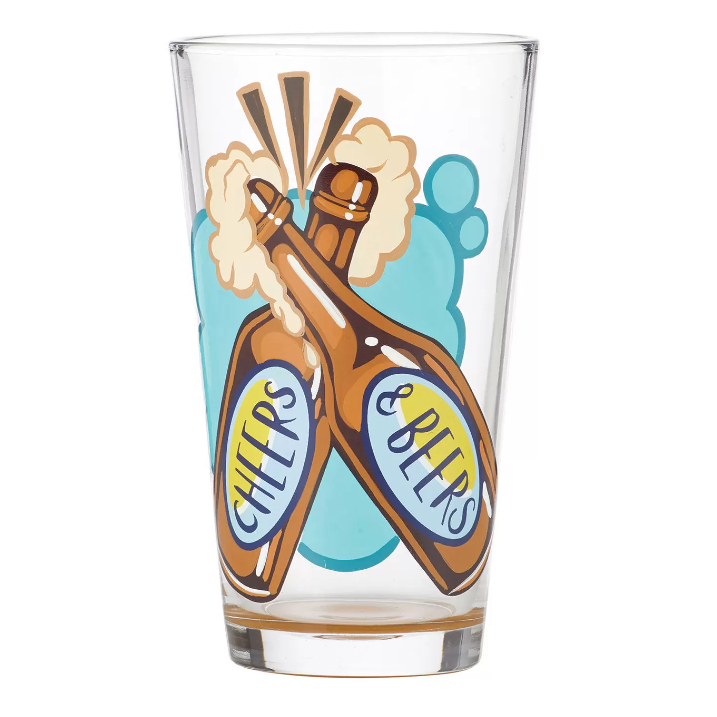Flash Sale Lolita Cheers And Beers Handpainted Pint Glass, 16 Oz. Retirement