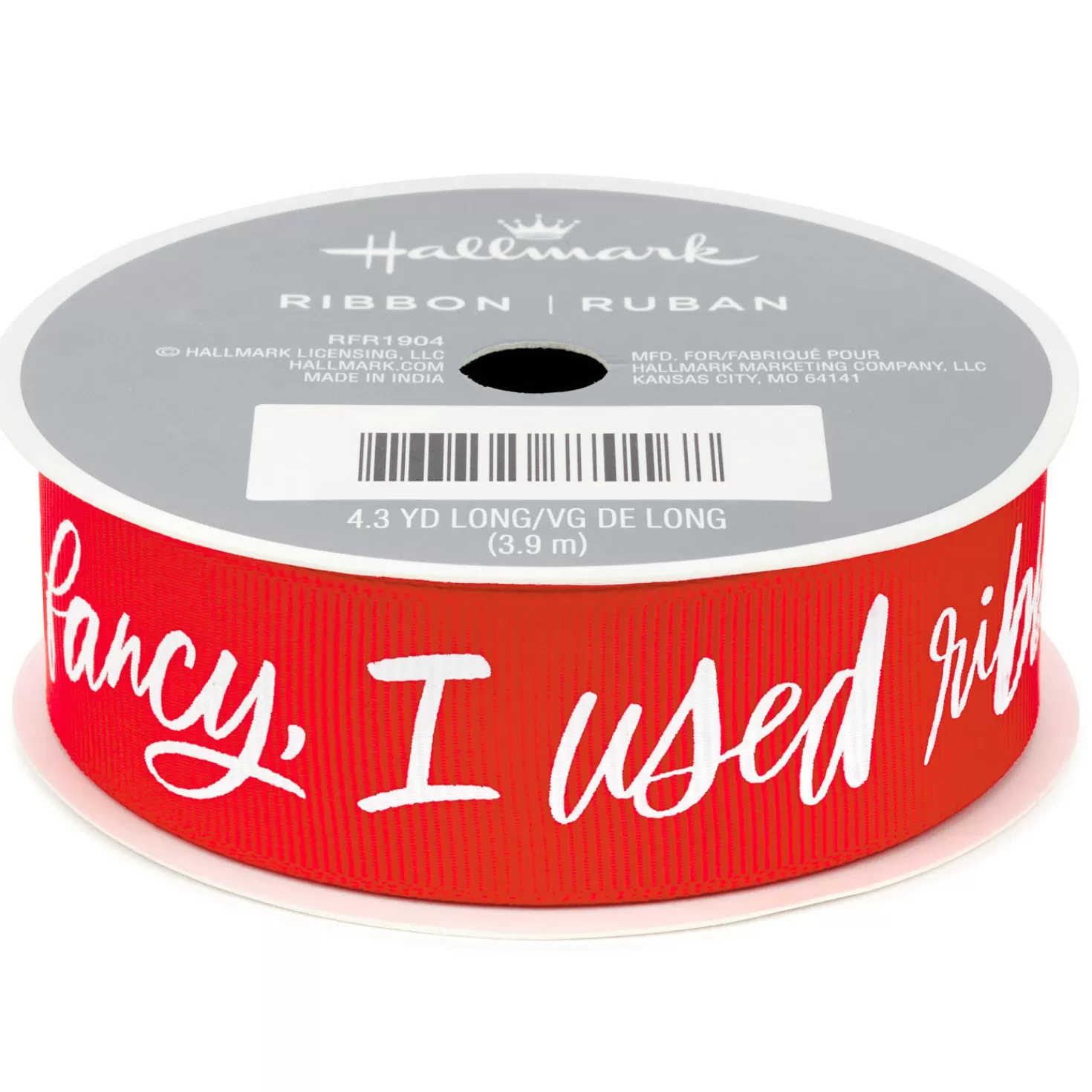 Birthday>Hallmark Look How Fancy 1" Grosgrain Ribbon, 12.9'