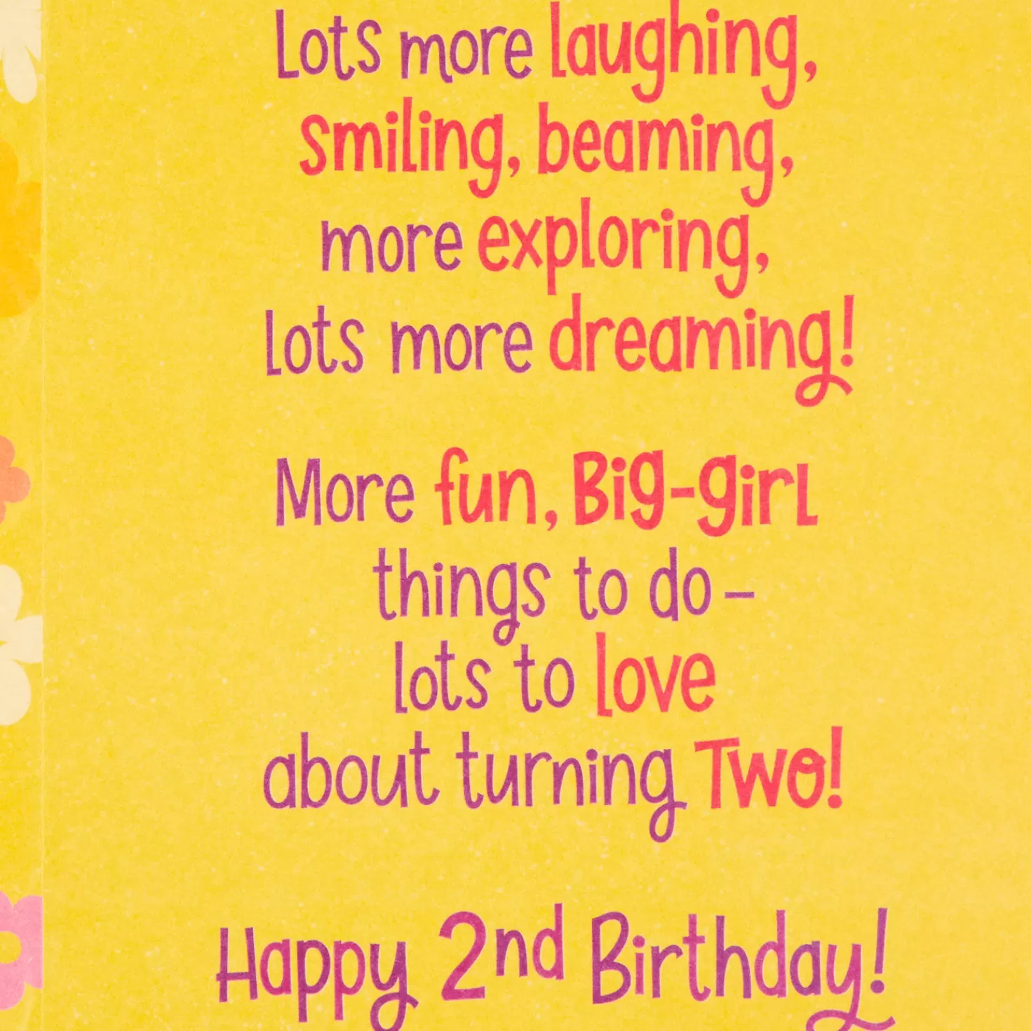 Birthday>Hallmark Lots More Dreaming 2Nd Birthday Card For Her