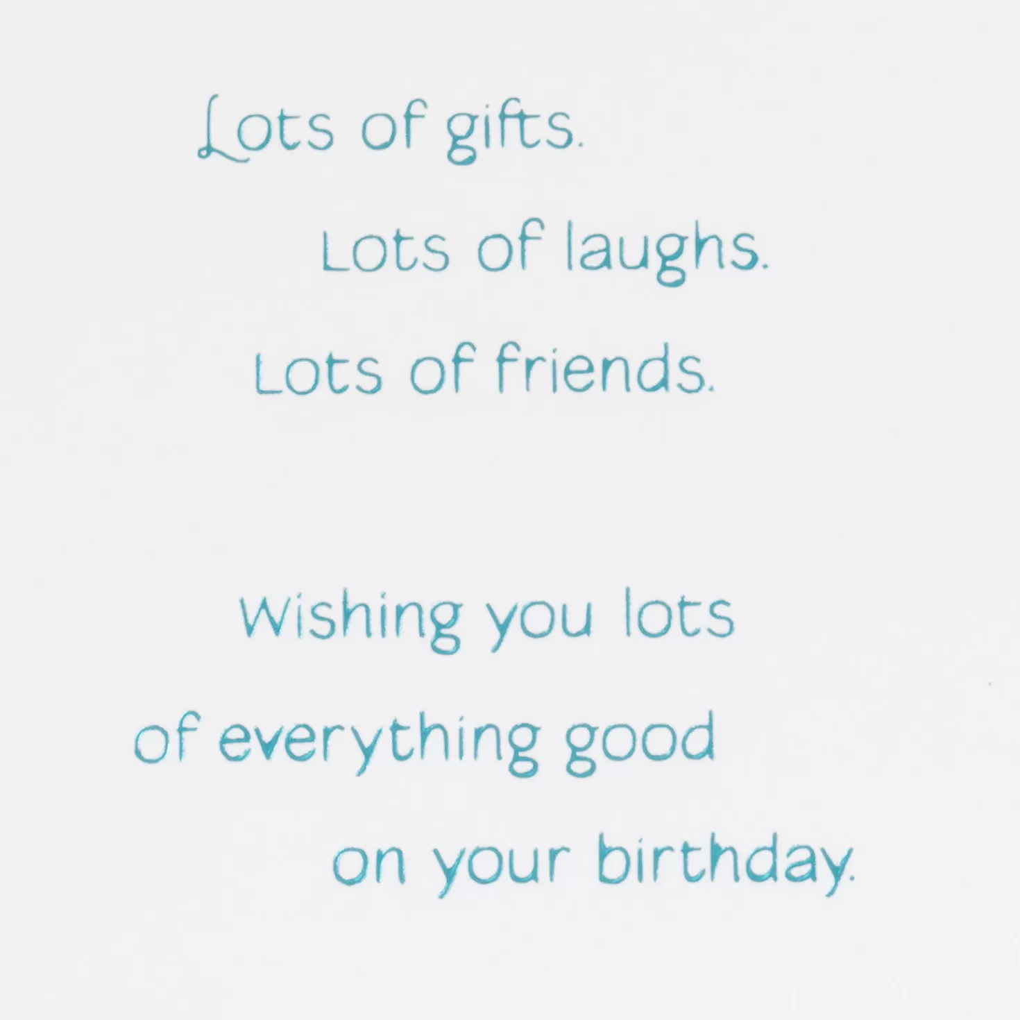 Birthday>Hallmark Lots Of Everything Good Birthday Card