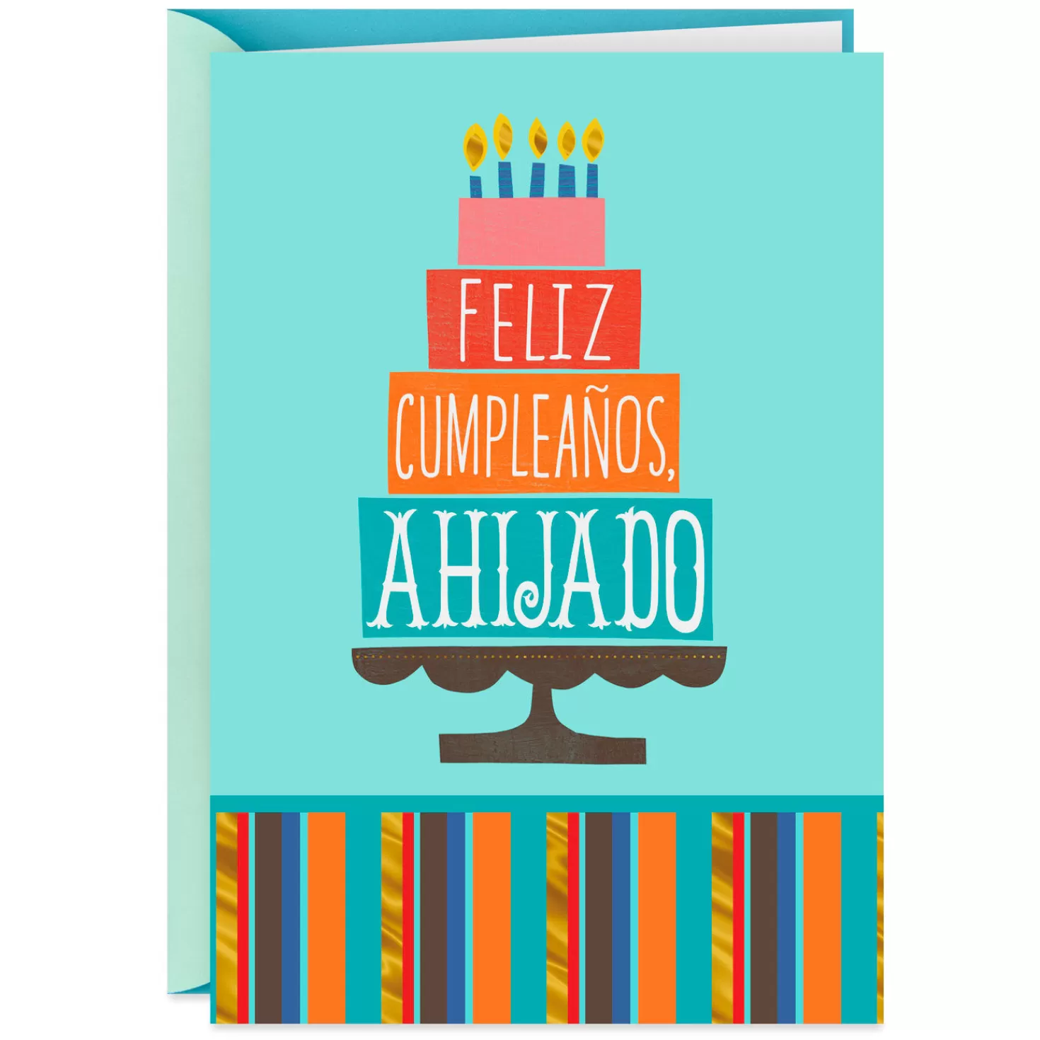 Birthday>Hallmark Love And Joy Spanish-Language Birthday Card For Godson