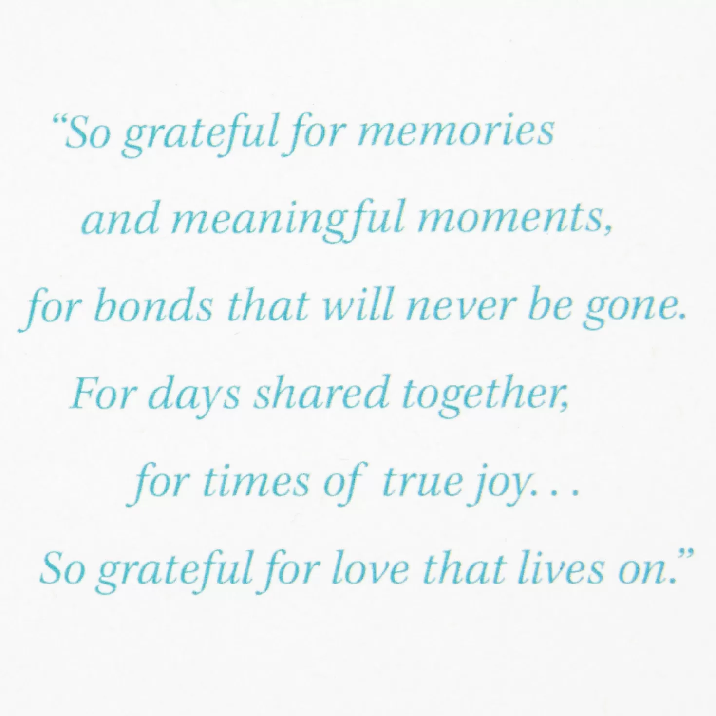 Shop Love And Memories Live On Sympathy Card Sympathy