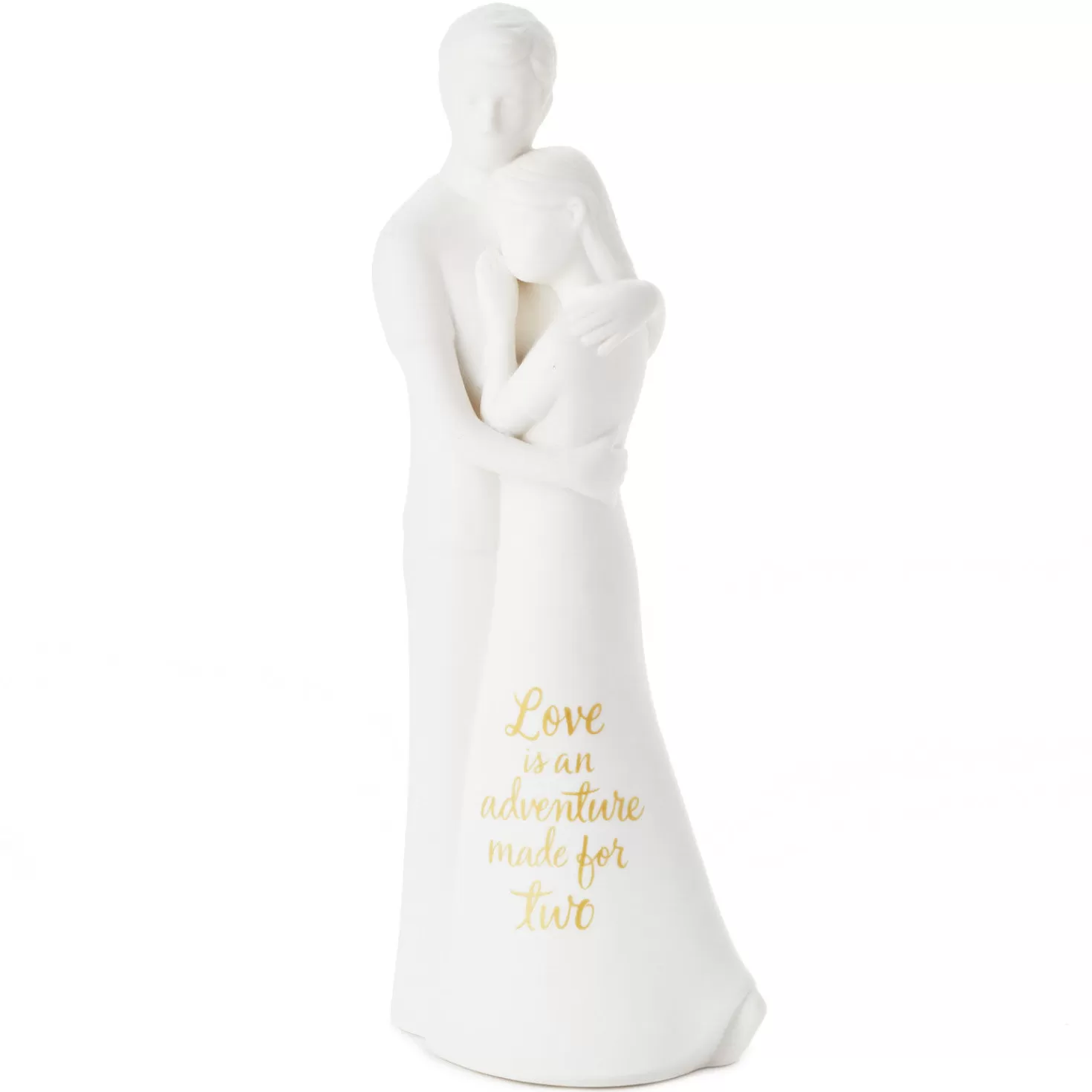Hot Love Is An Adventure Embracing Couple Figurine, 8.75" Encouragement