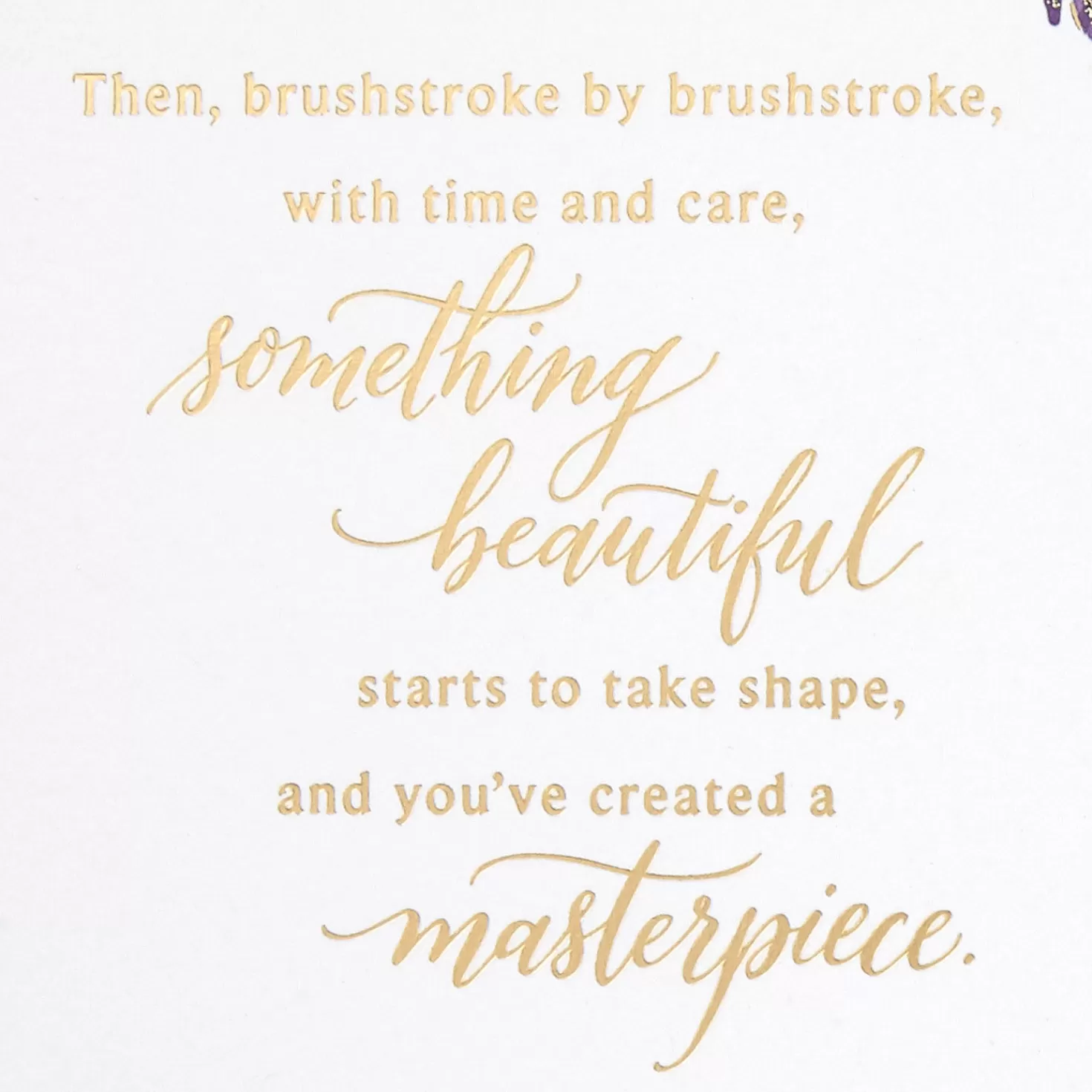 Anniversary>Hallmark Love Is Like A Painting Anniversary Card For Couple