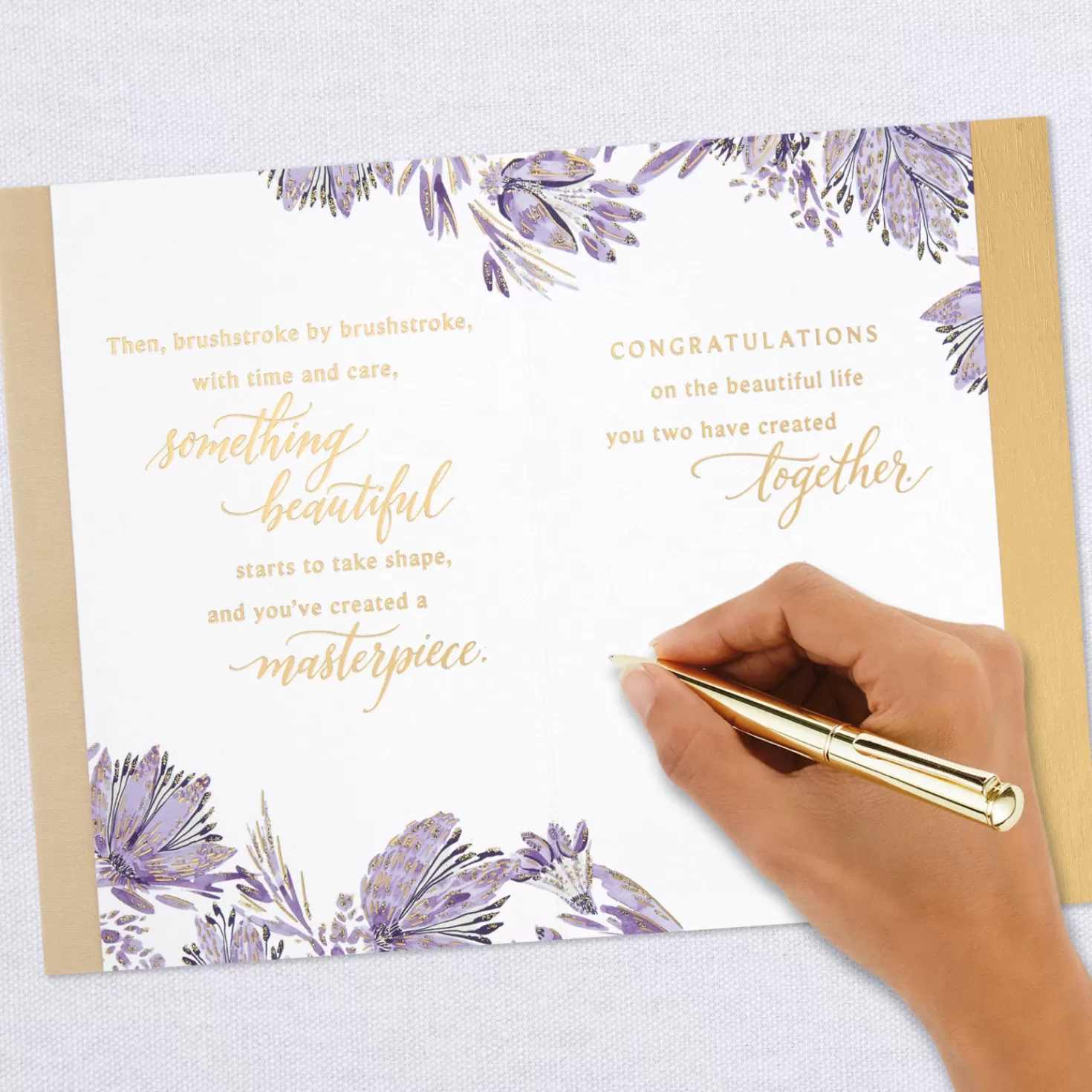 Anniversary>Hallmark Love Is Like A Painting Anniversary Card For Couple