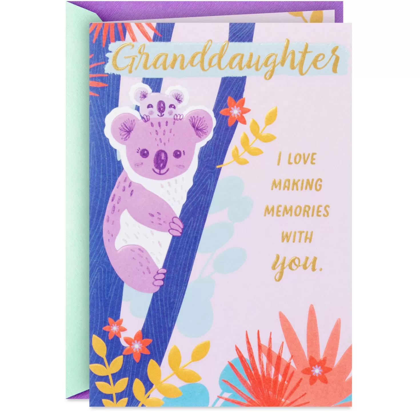 Birthday>Hallmark Love Making Memories With You Birthday Card For Granddaughter