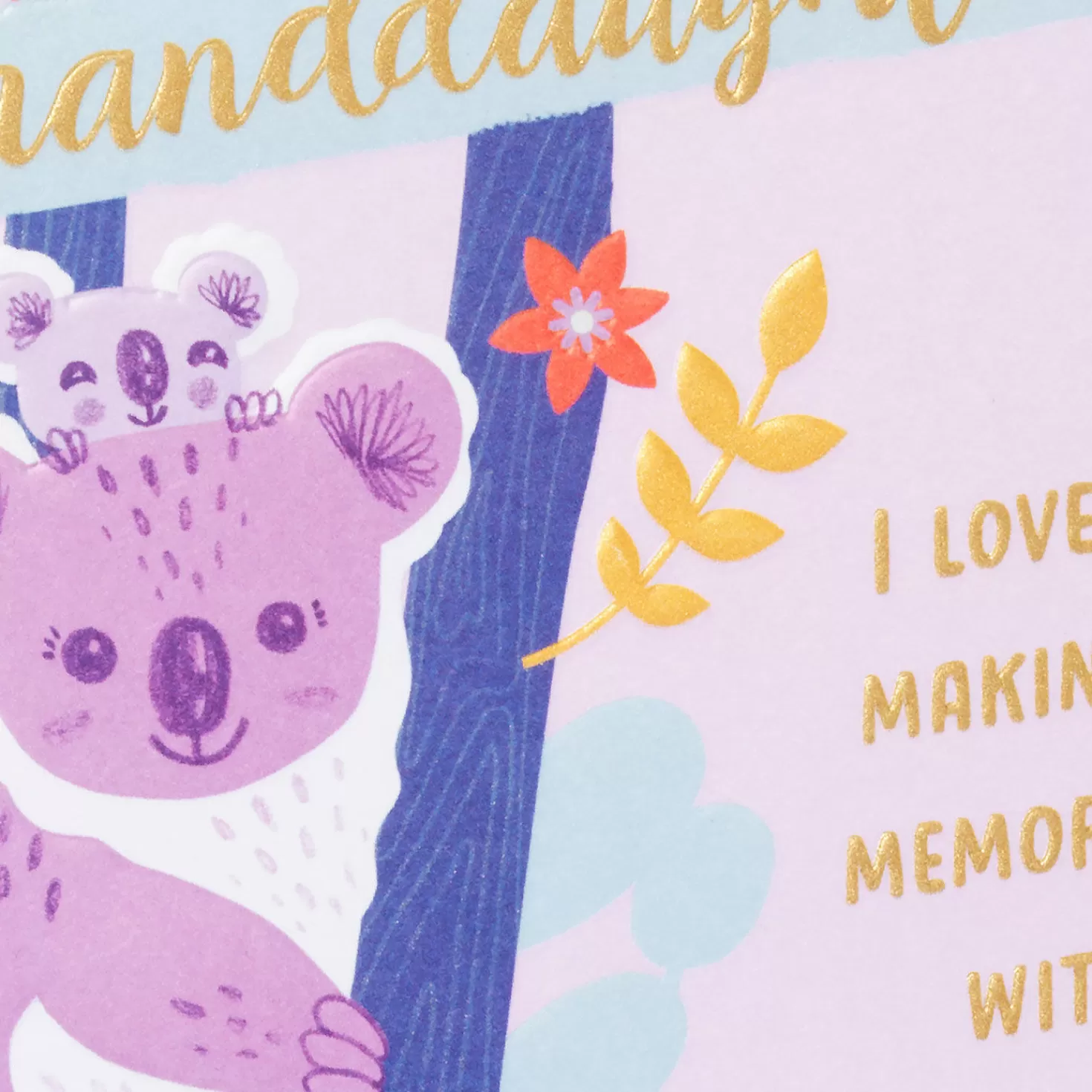 Birthday>Hallmark Love Making Memories With You Birthday Card For Granddaughter