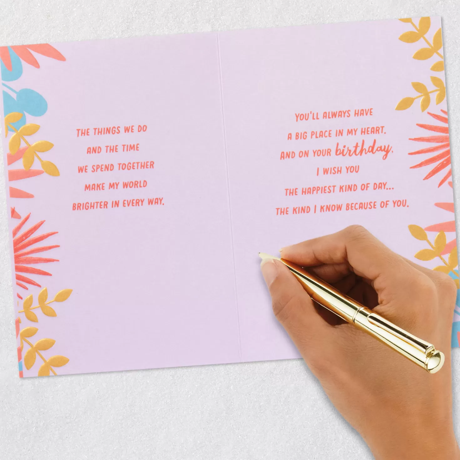 Birthday>Hallmark Love Making Memories With You Birthday Card For Granddaughter