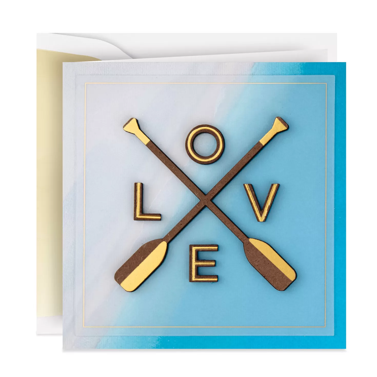 Anniversary>Hallmark Love Our Life Together Boat Oars Anniversary Card