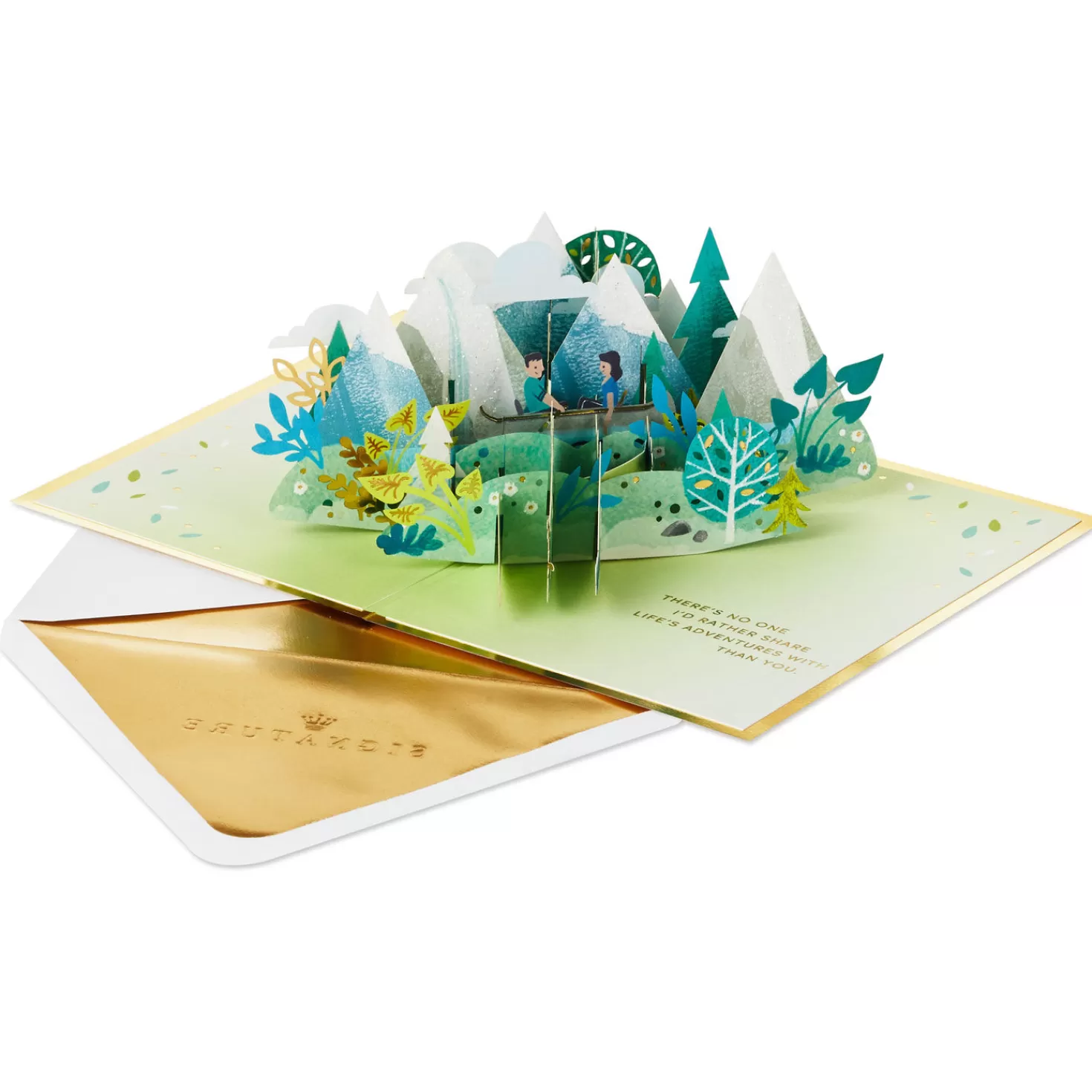 Anniversary>Hallmark Love Sharing Life's Adventure With You 3D Pop-Up Love Card
