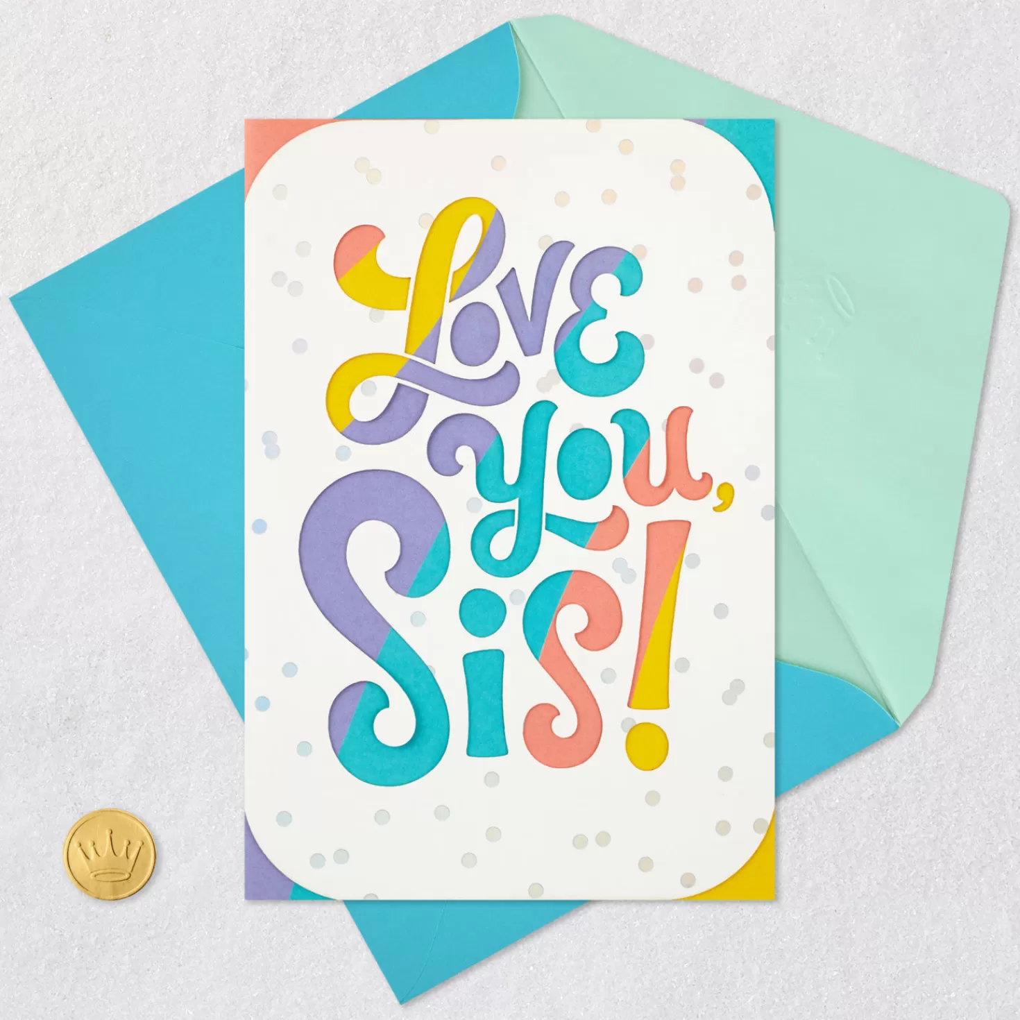 Birthday>Hallmark Love So Much About You Birthday Card For Sister