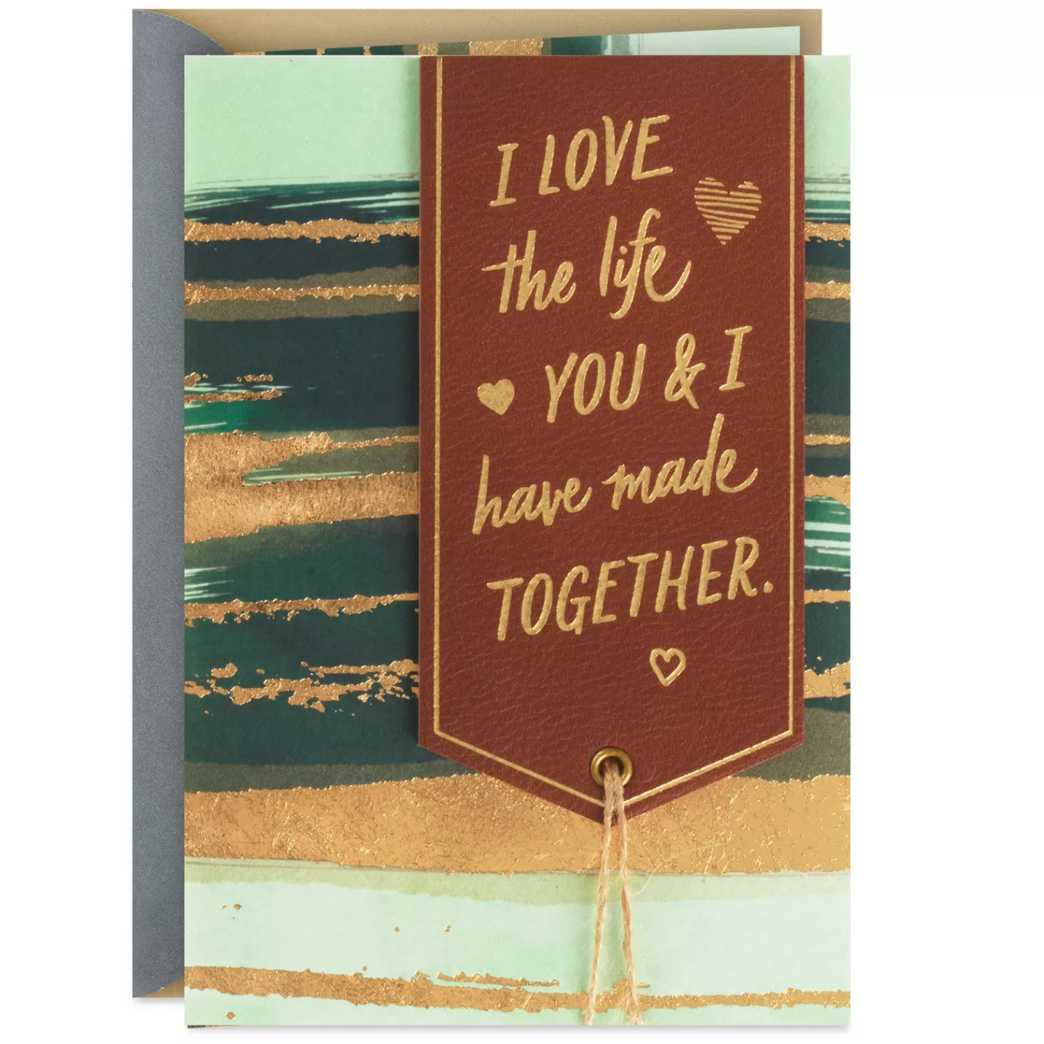 Anniversary>Hallmark Love The Life We'Ve Made Together Anniversary Card For Him