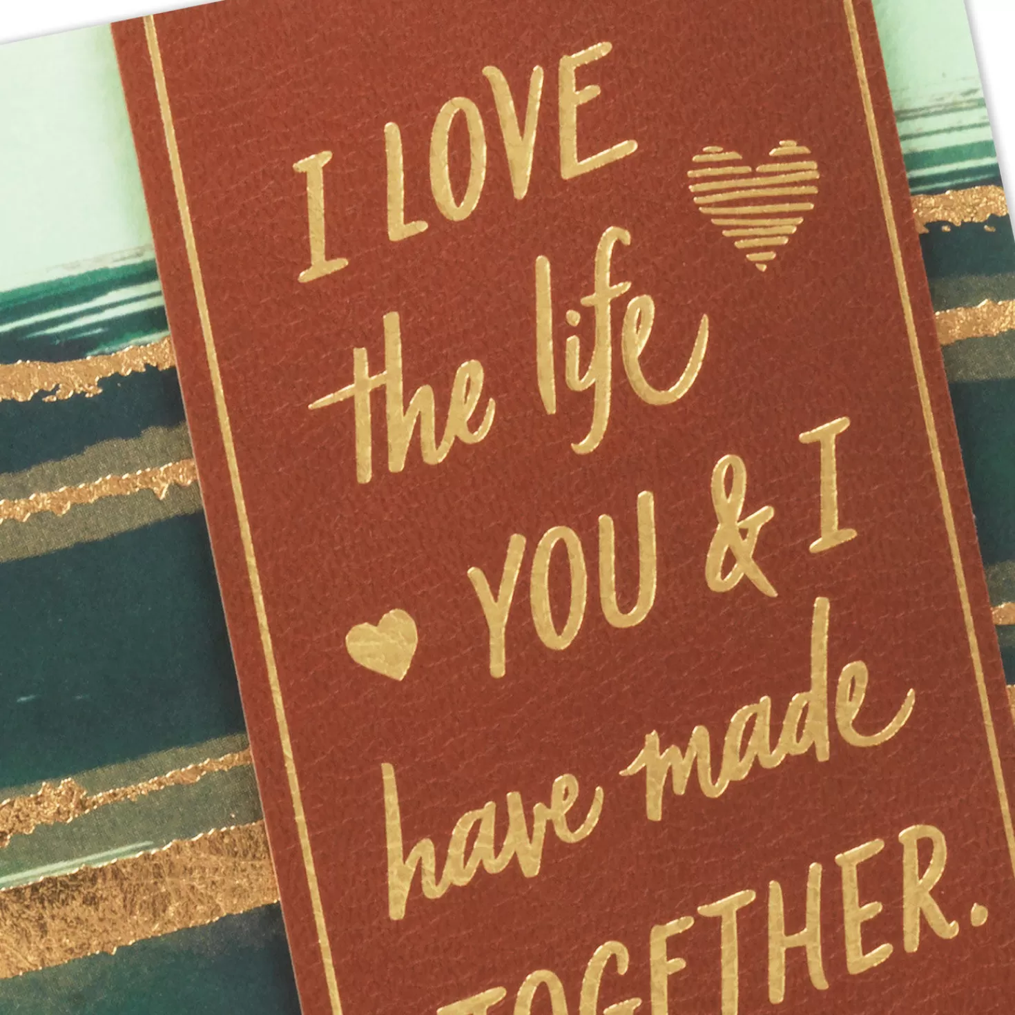 Anniversary>Hallmark Love The Life We'Ve Made Together Anniversary Card For Him