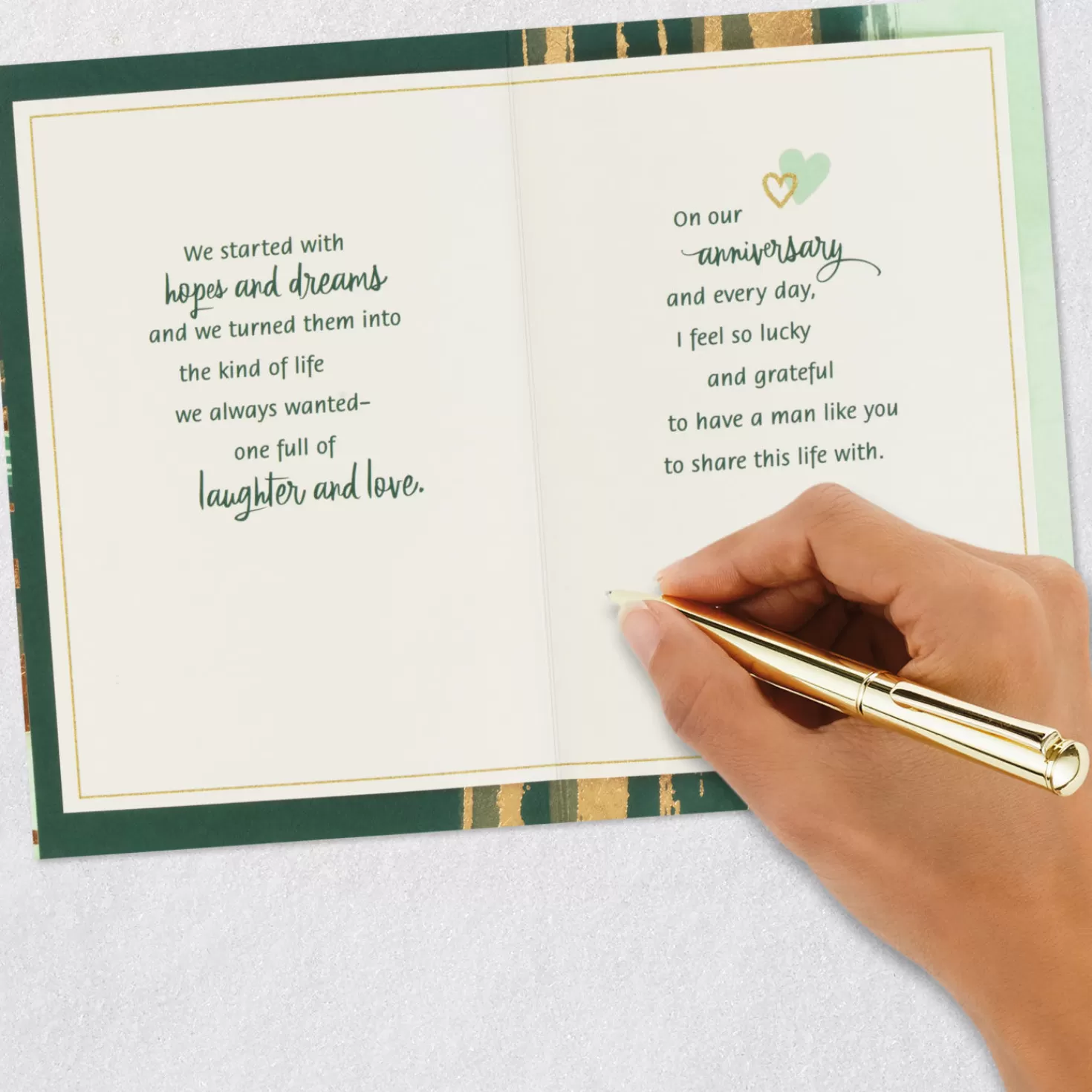 Anniversary>Hallmark Love The Life We'Ve Made Together Anniversary Card For Him
