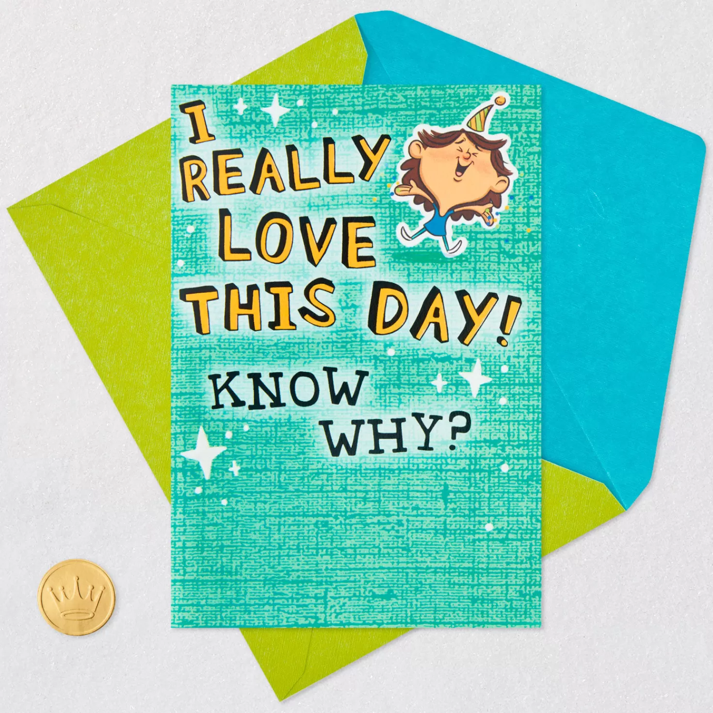 Birthday>Hallmark Love This Day And You Funny Pop-Up Birthday Card For Him