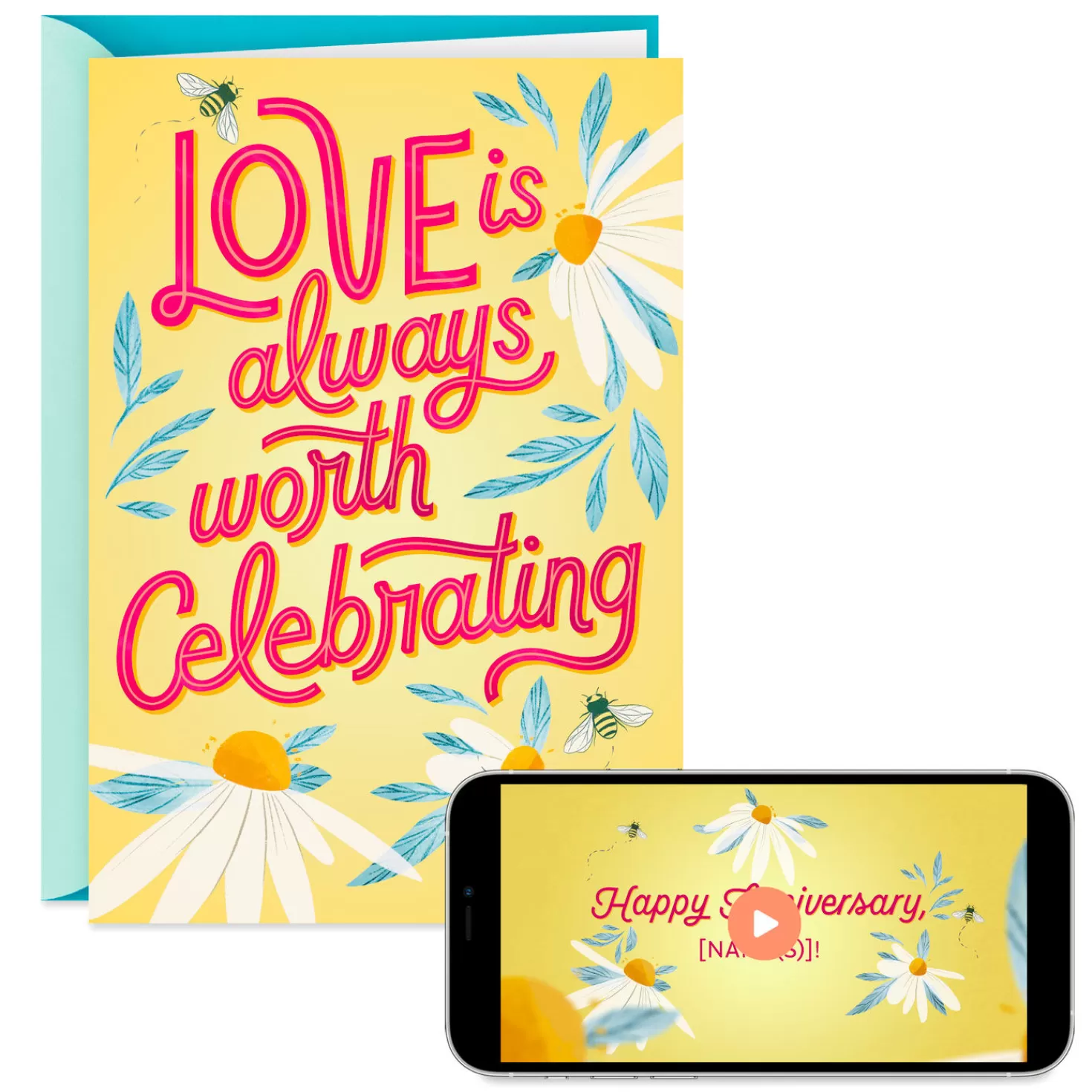 Anniversary>Hallmark Love Worth Celebrating Video Greeting Anniversary Card