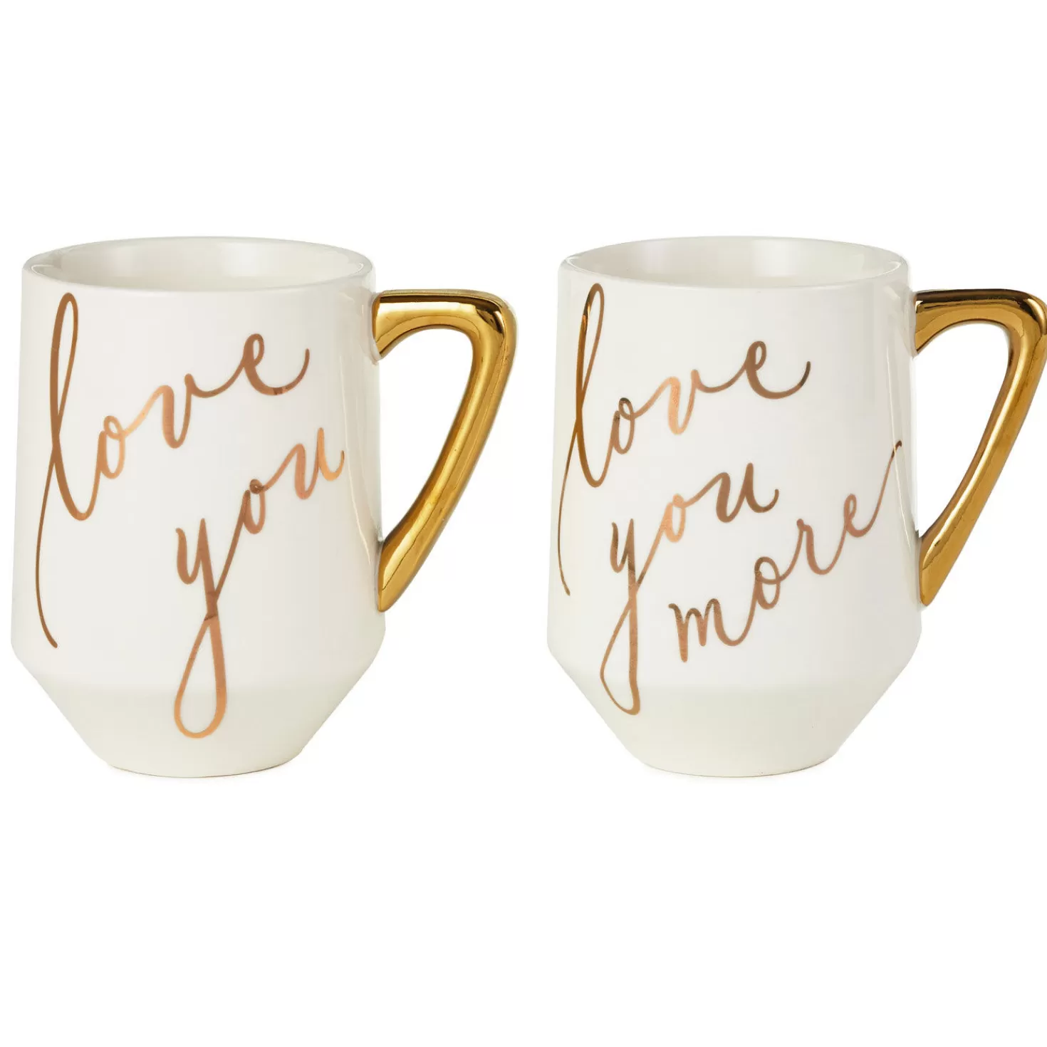 Hot Love You And Love You More Mugs, Set Of 2 Wedding