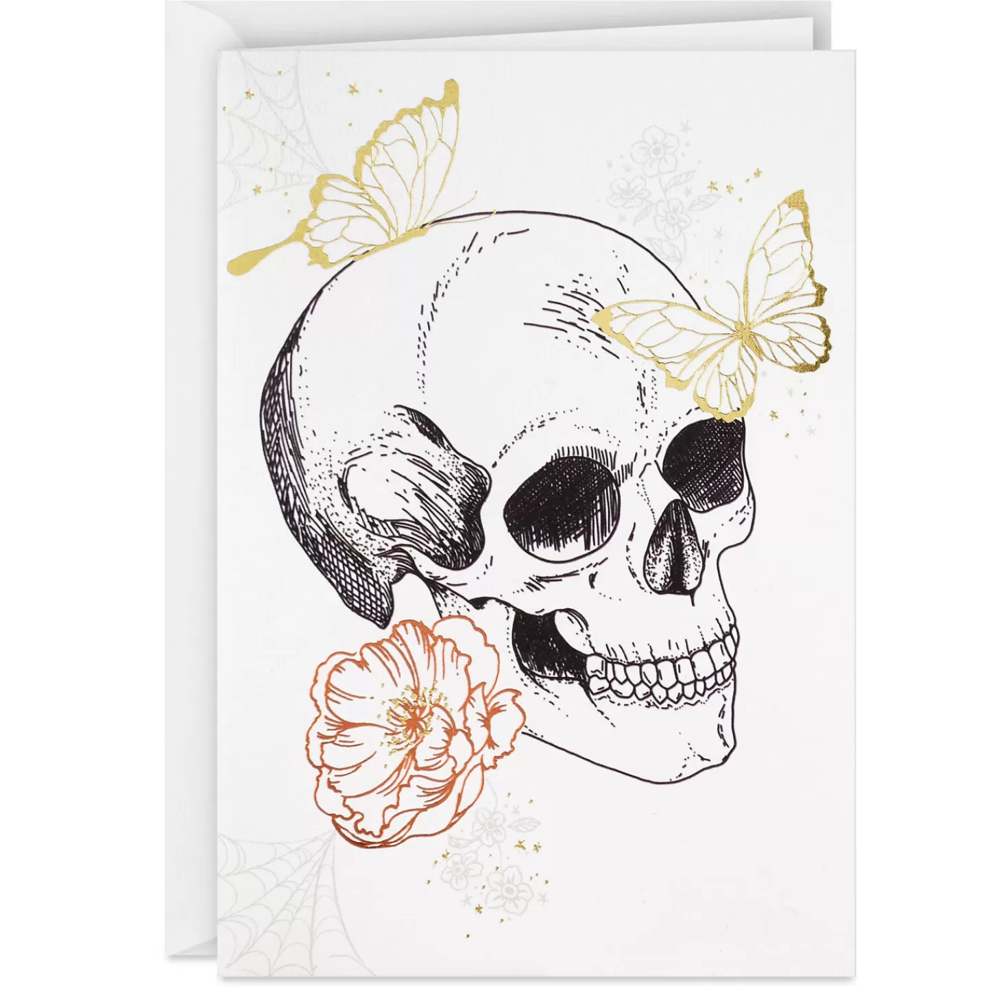 Halloween (10/31)>Hallmark Love You From My Skull To My Soul Halloween Card