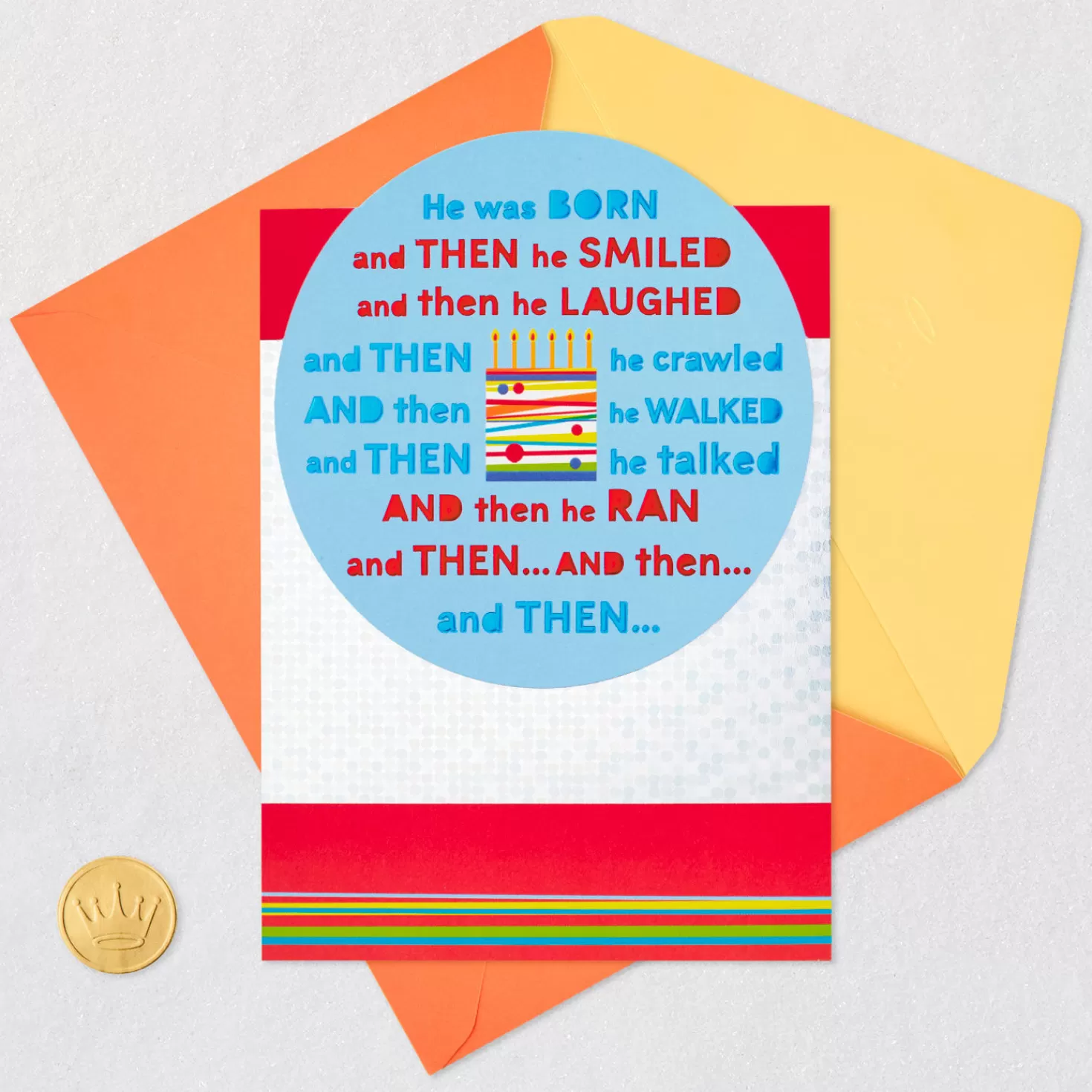 Birthday>Hallmark Love You Then, Now And Always Birthday Card For Son