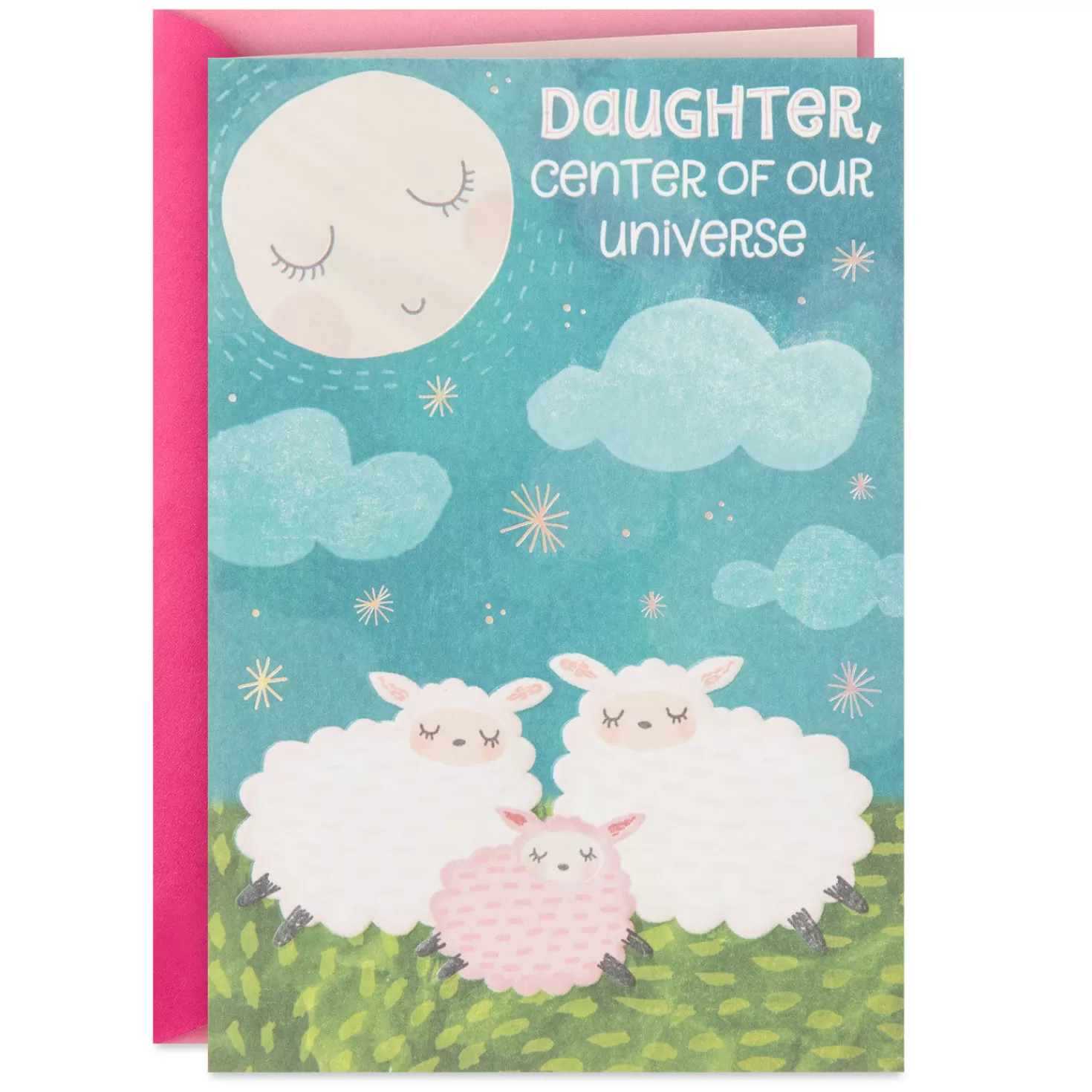 Birthday>Hallmark Love You To The Moon And Back 1St Birthday Card For Daughter