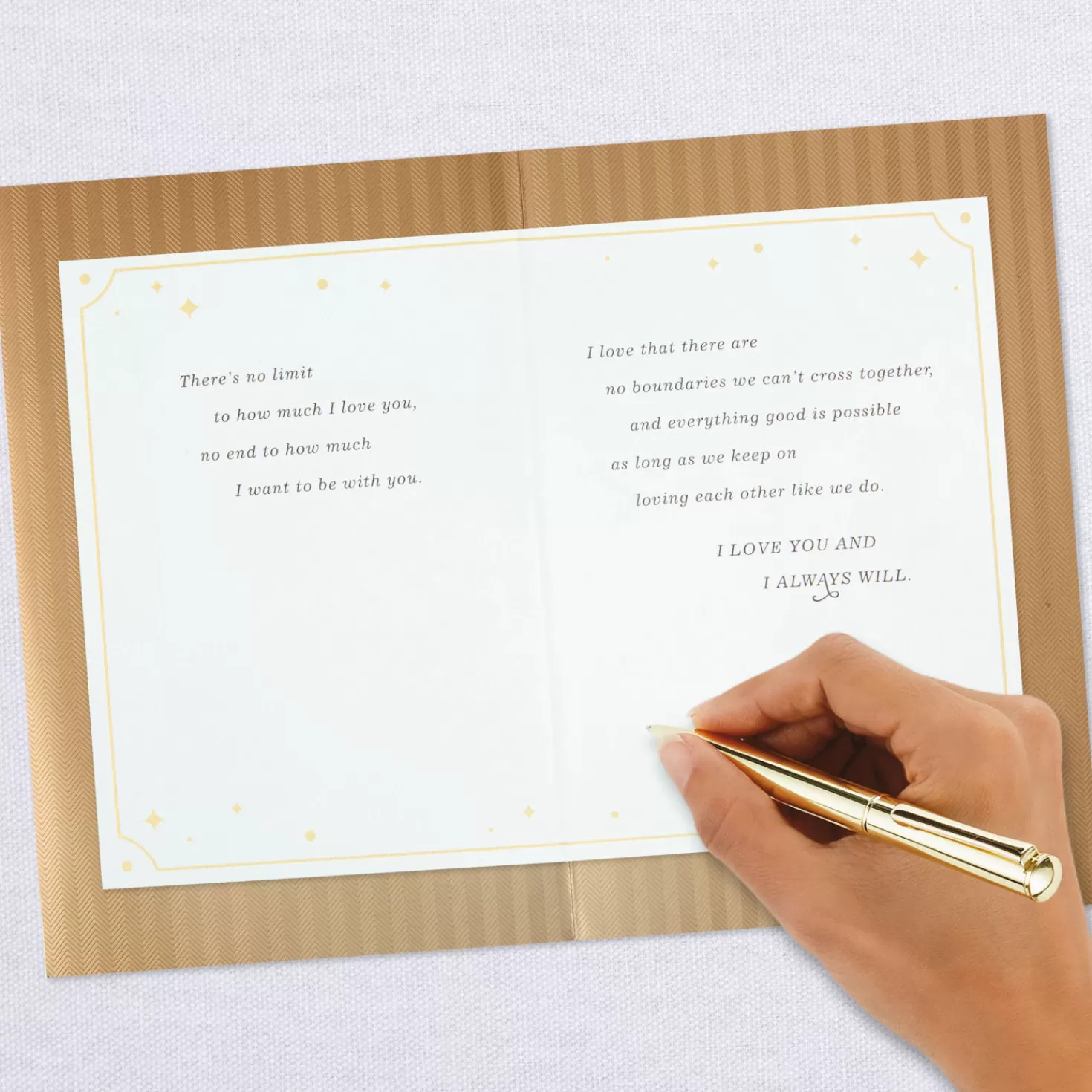 Anniversary>Hallmark Love You To The Moon And Back Romantic Love Card