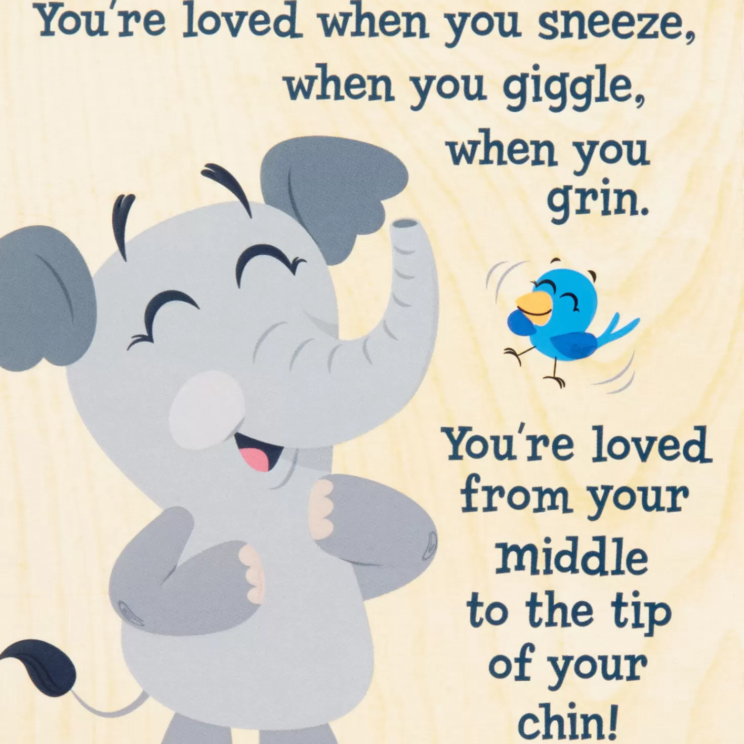 New Loved From Head To Toe Religious Encouragement Card For Kids Encouragement