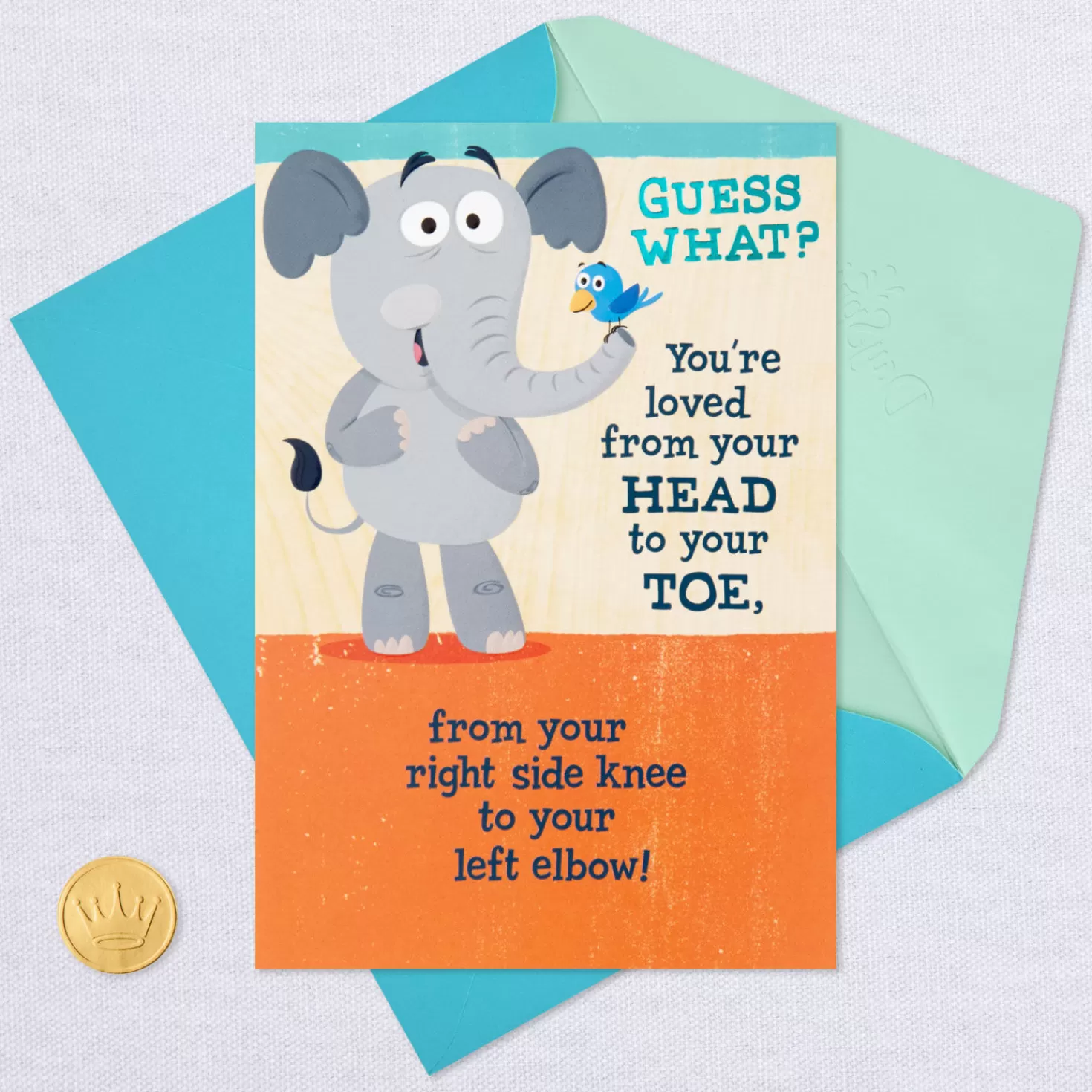 New Loved From Head To Toe Religious Encouragement Card For Kids Encouragement