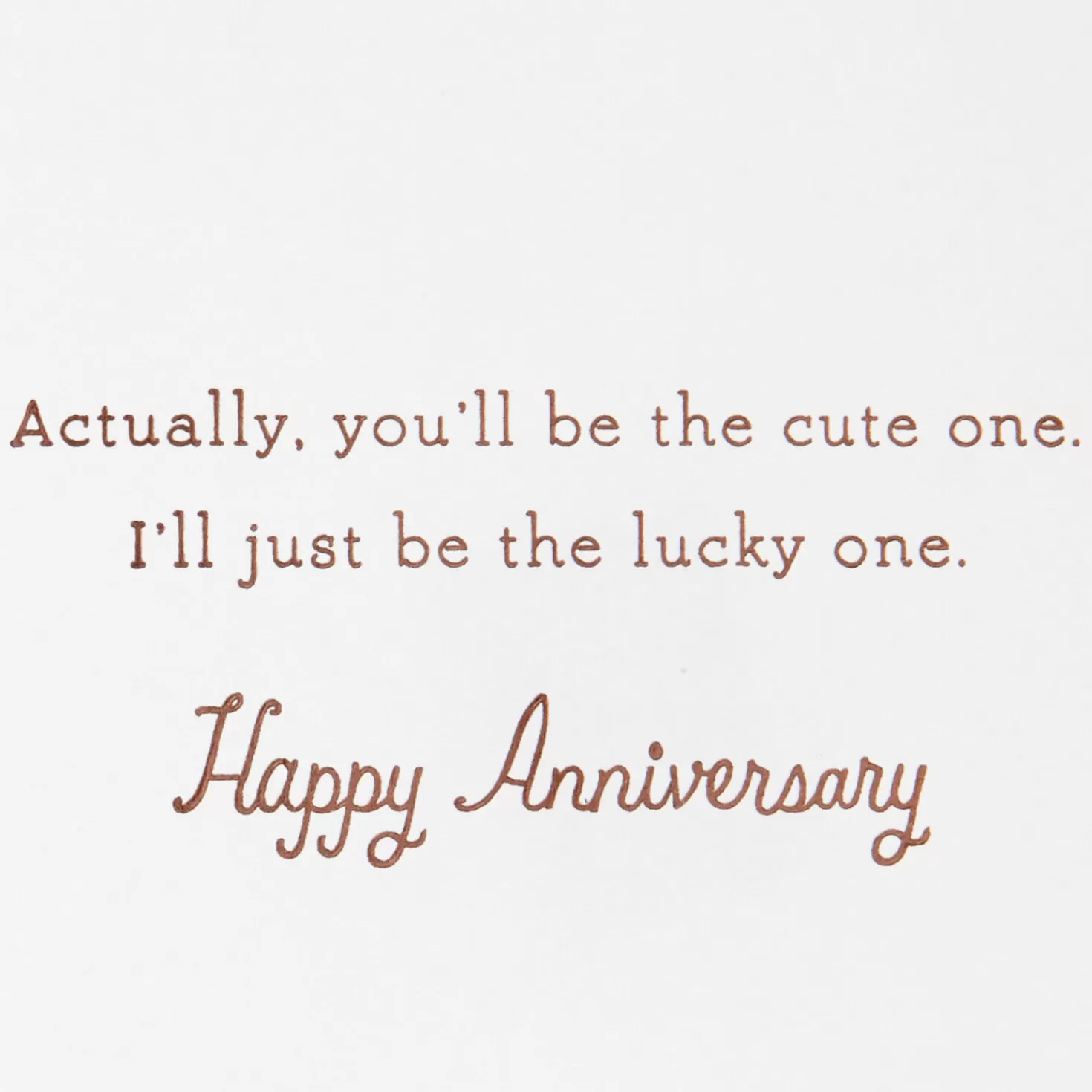 Anniversary>Hallmark Lucky In Love Cute Bulldog Couple Anniversary Card