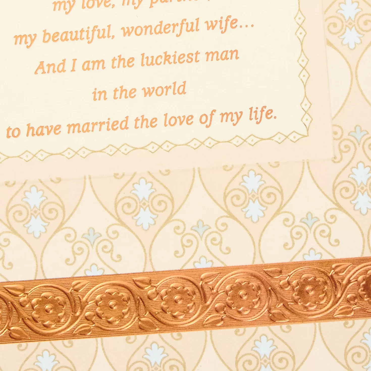 Birthday>Hallmark Lucky To Spend Life With You Birthday Card For Wife