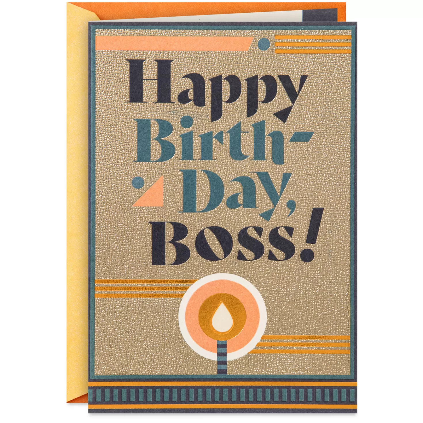 Birthday>Hallmark Lucky To Work With You Birthday Card For Boss