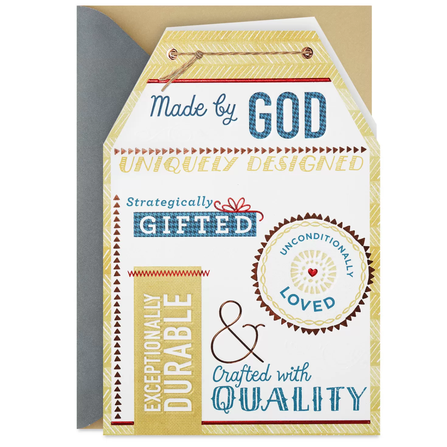 Birthday>Hallmark Made By God Religious Birthday Card