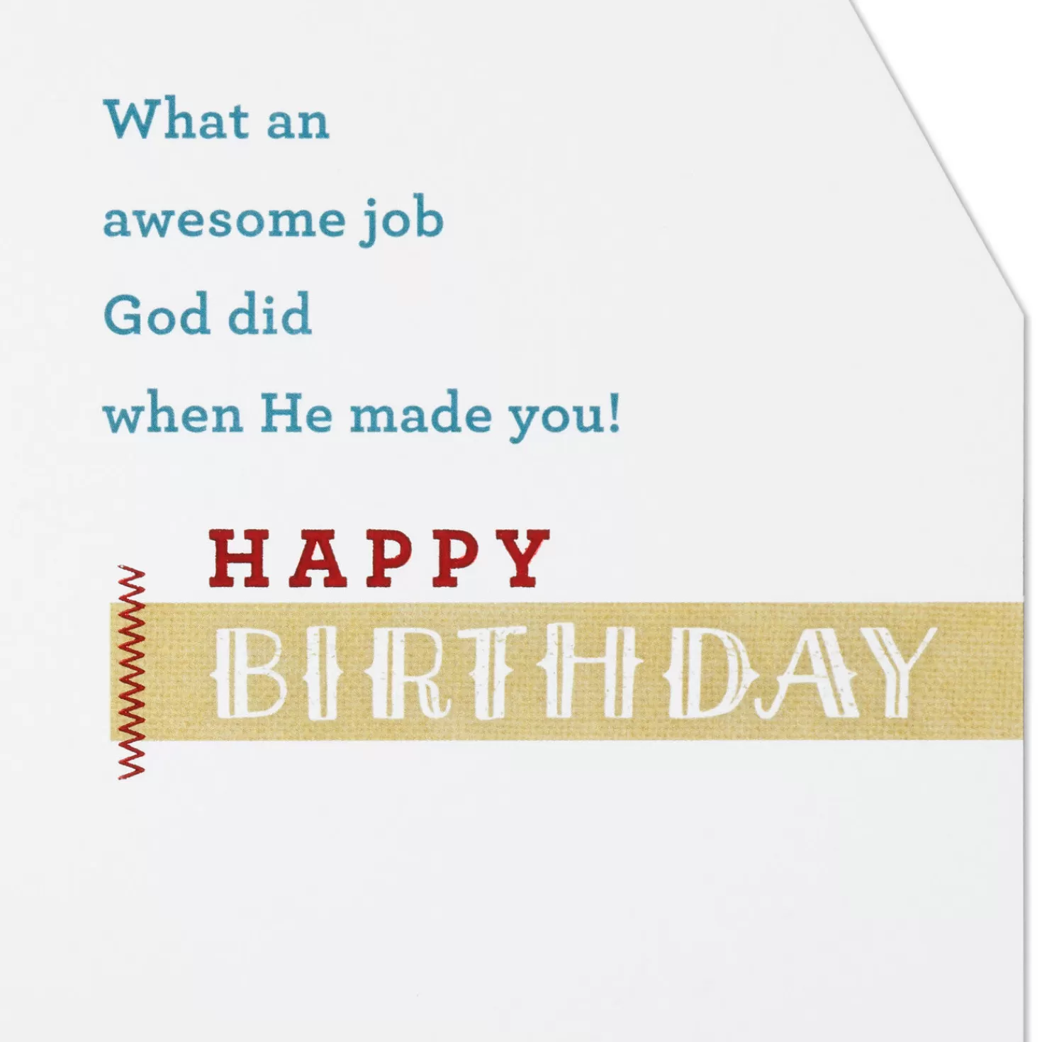 Birthday>Hallmark Made By God Religious Birthday Card