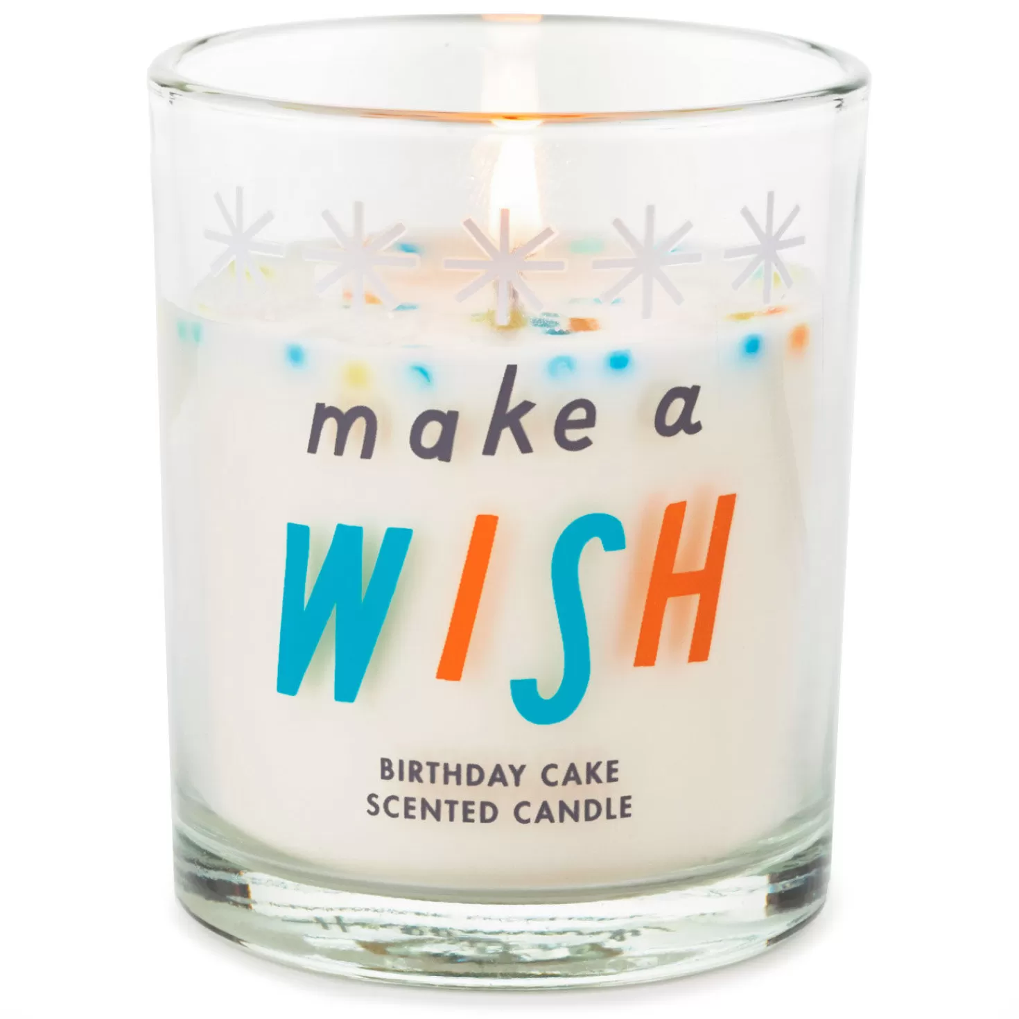 Birthday>Hallmark Make A Wish Birthday Cake Jar Candle