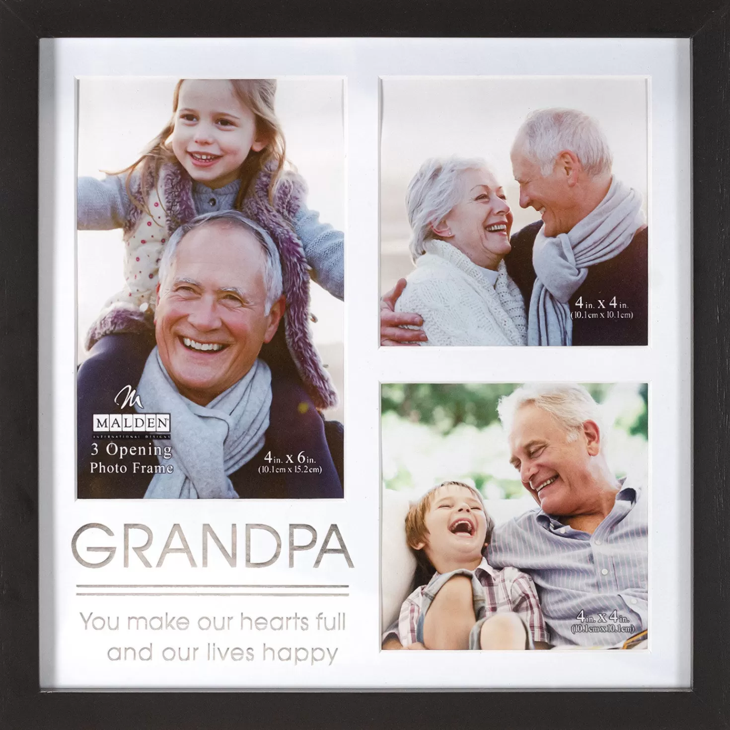 Grandparents Day (9/10)>Hallmark Malden Grandpa Modern Collage Picture Frame