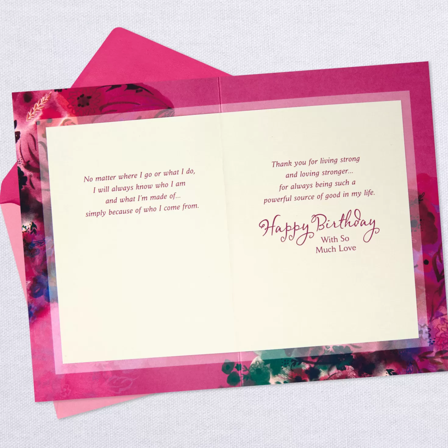 Birthday>Hallmark Mama, Your Love Gives Me Roots Birthday Card For Mom