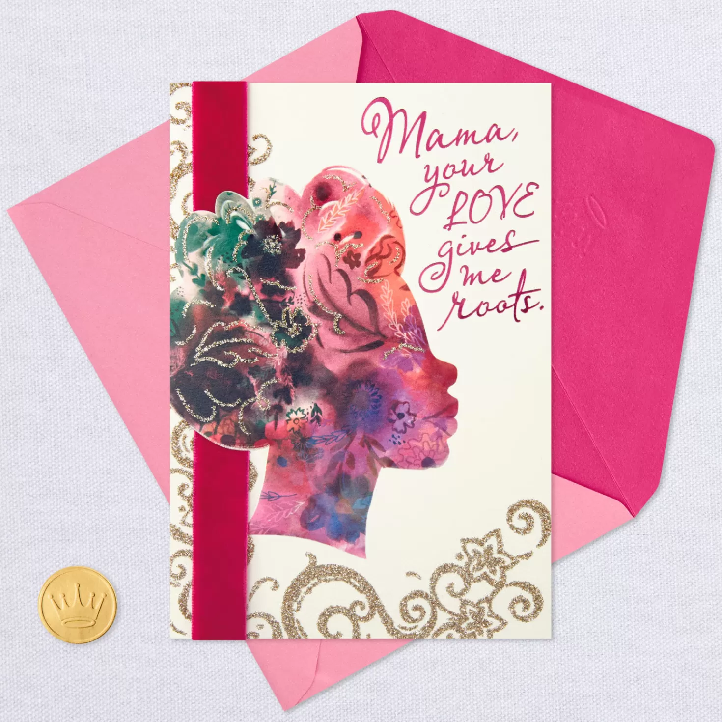 Birthday>Hallmark Mama, Your Love Gives Me Roots Birthday Card For Mom