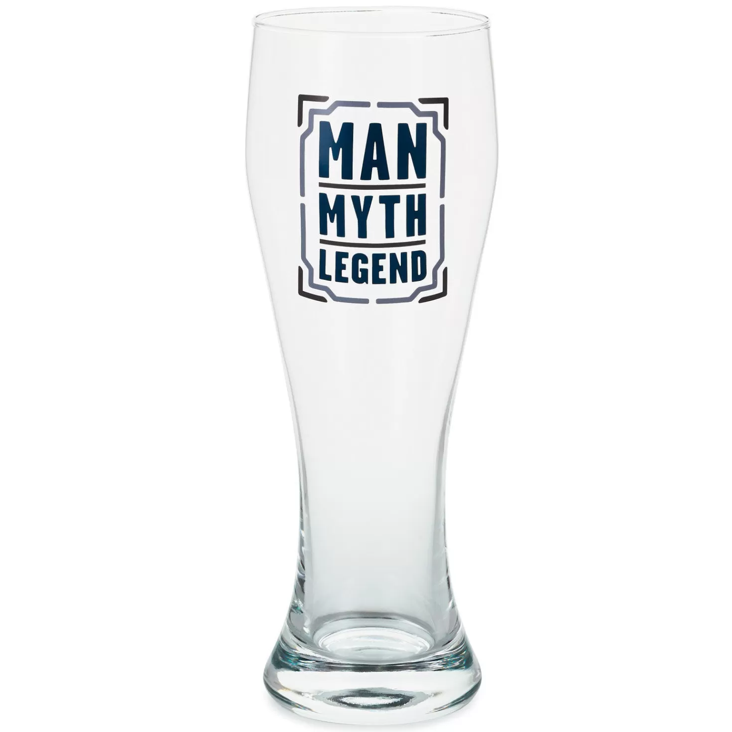 Shop Man, Myth, Legend Pilsner Glass, 19.27 Oz. Retirement