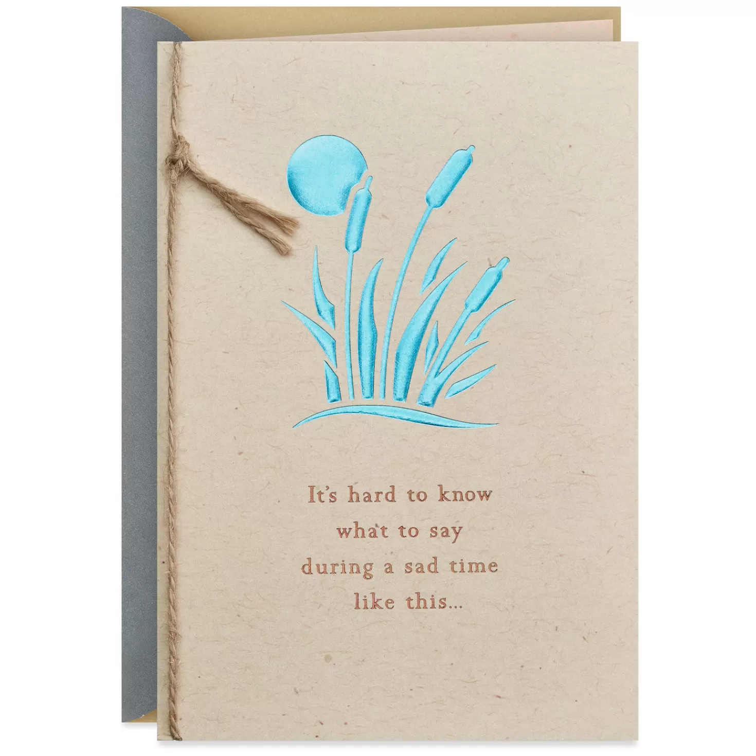 Fashion Many Are Thinking Of You Sympathy Card Sympathy
