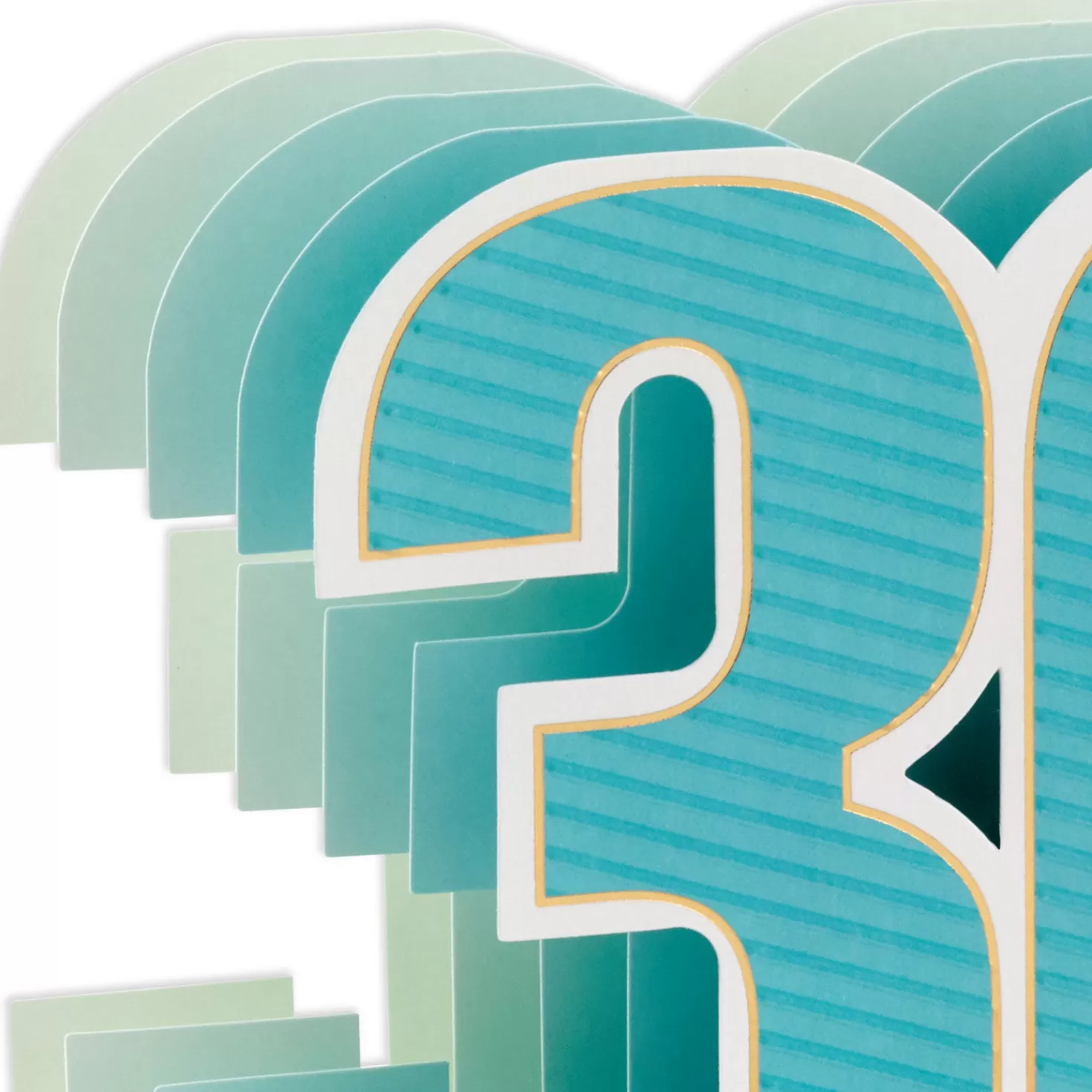 Birthday>Hallmark Many More Good Years Ahead 3D Pop-Up 30Th Birthday Card