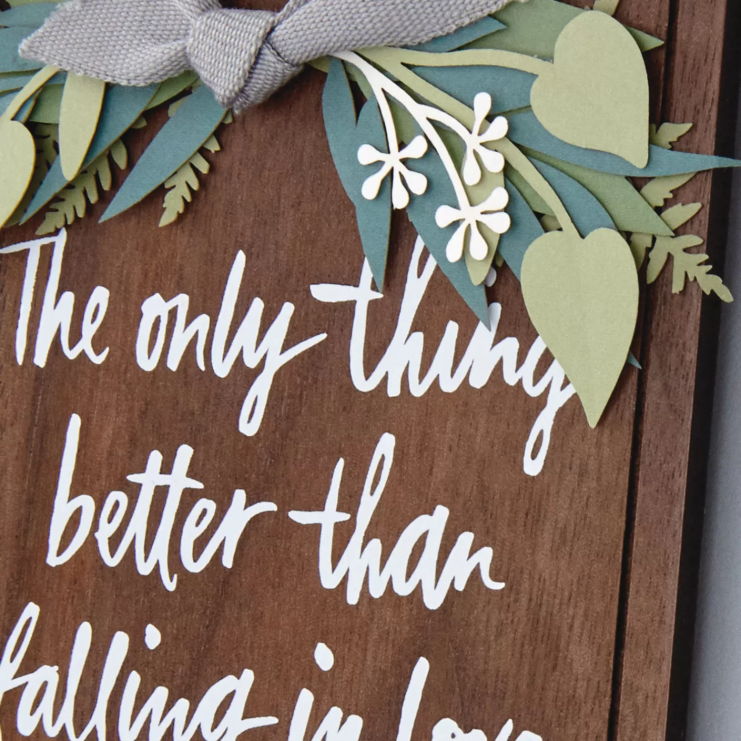 Anniversary>Hallmark Many More Years Of Love Anniversary Card With Wooden Quote Sign