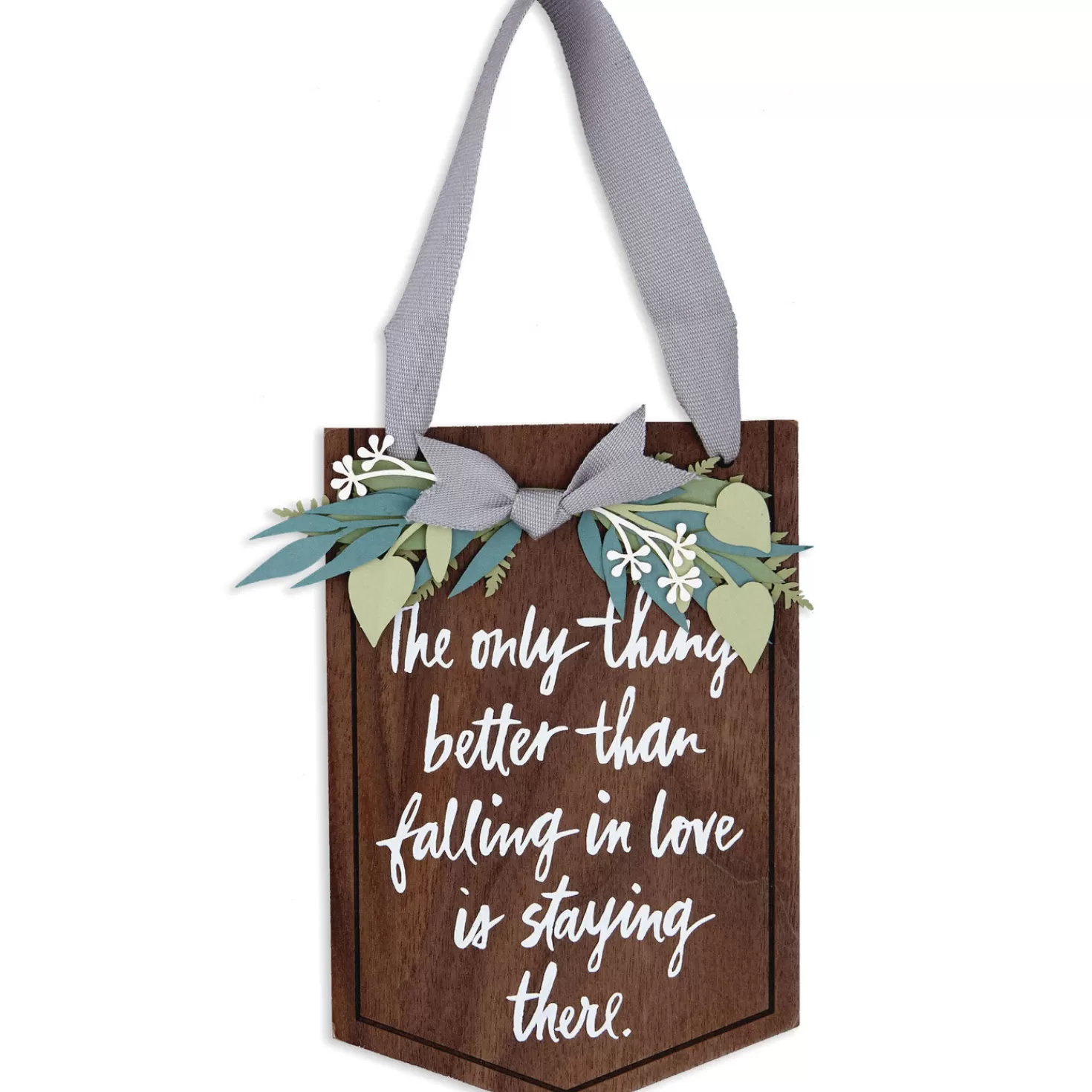 Anniversary>Hallmark Many More Years Of Love Anniversary Card With Wooden Quote Sign