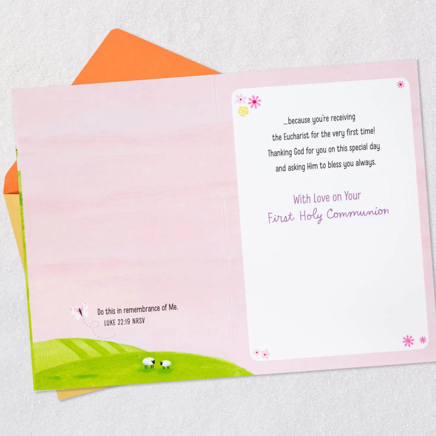 Outlet Many Things To Celebrate Religious First Communion Card For Niece First Communion