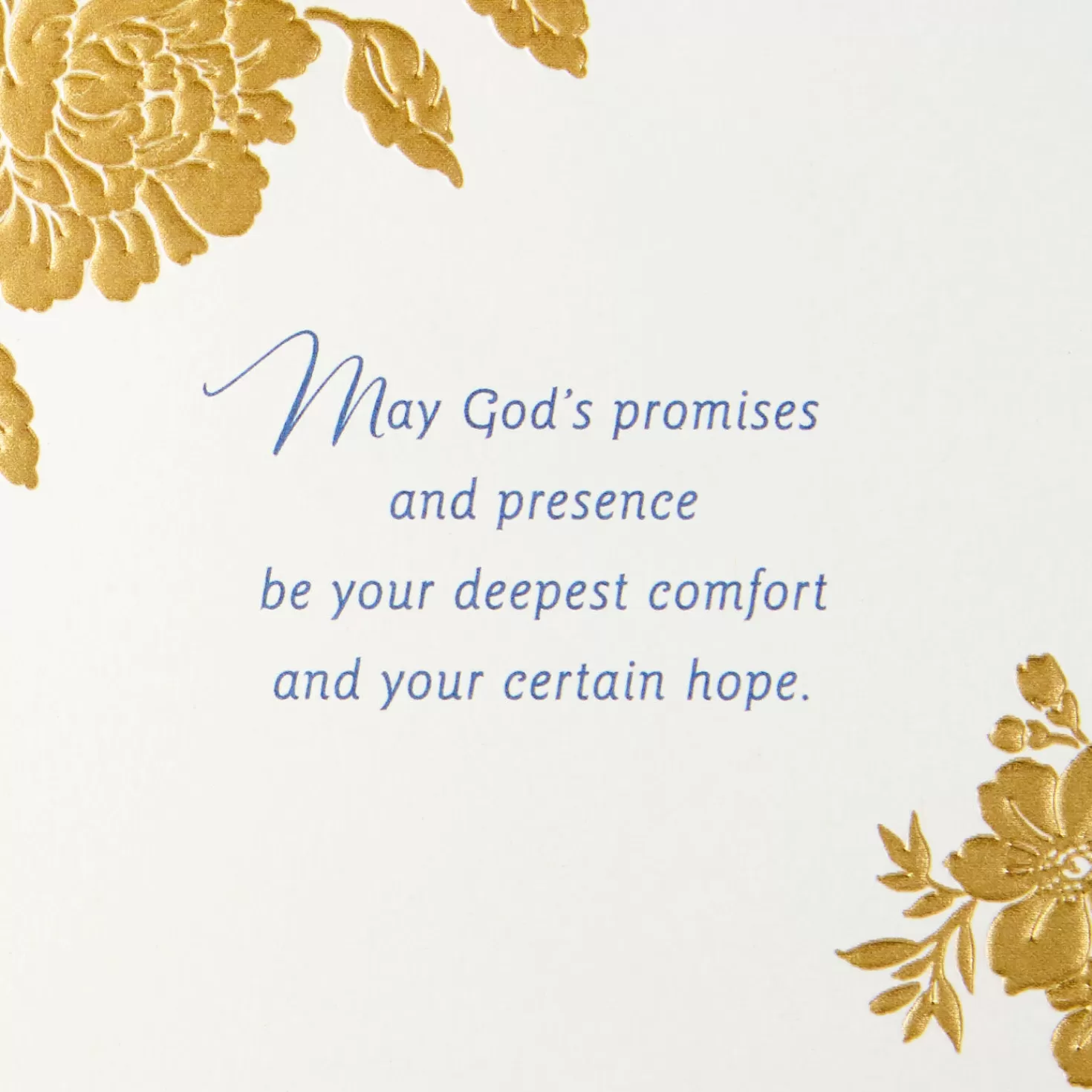 Hot May God's Presence Comfort You Religious Sympathy Card Sympathy