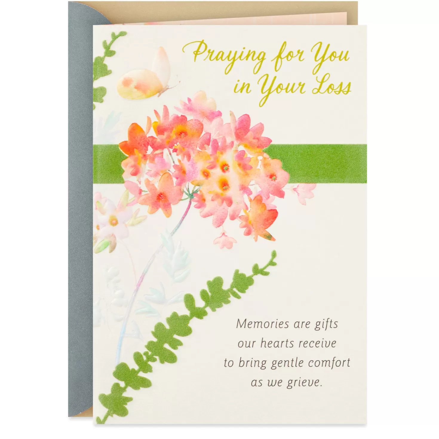 Discount Memories Are Gifts Religious Sympathy Card Sympathy