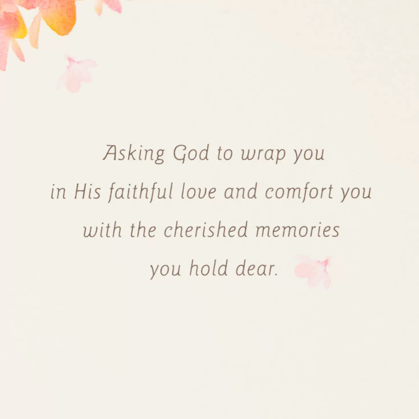 Discount Memories Are Gifts Religious Sympathy Card Sympathy