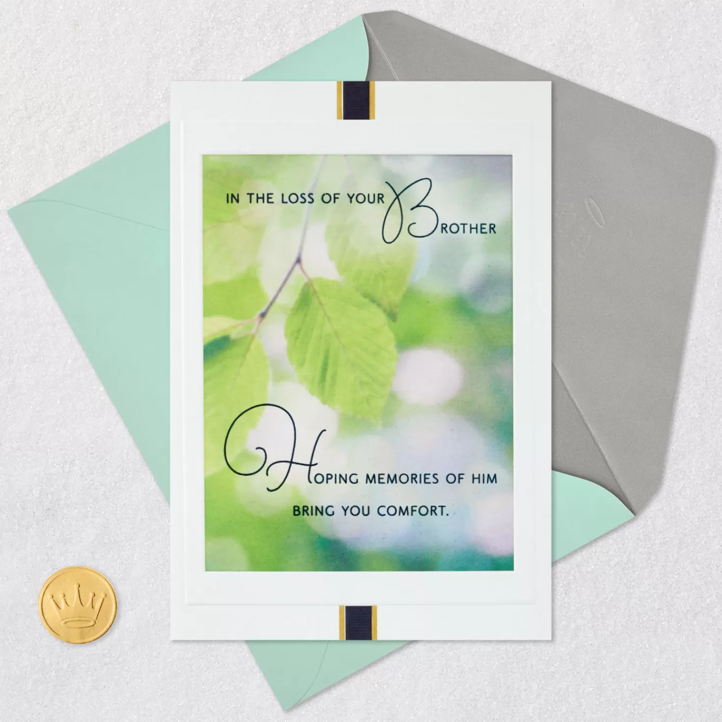 Fashion Memories Bring Comfort Sympathy Card For Loss Of Brother Sympathy