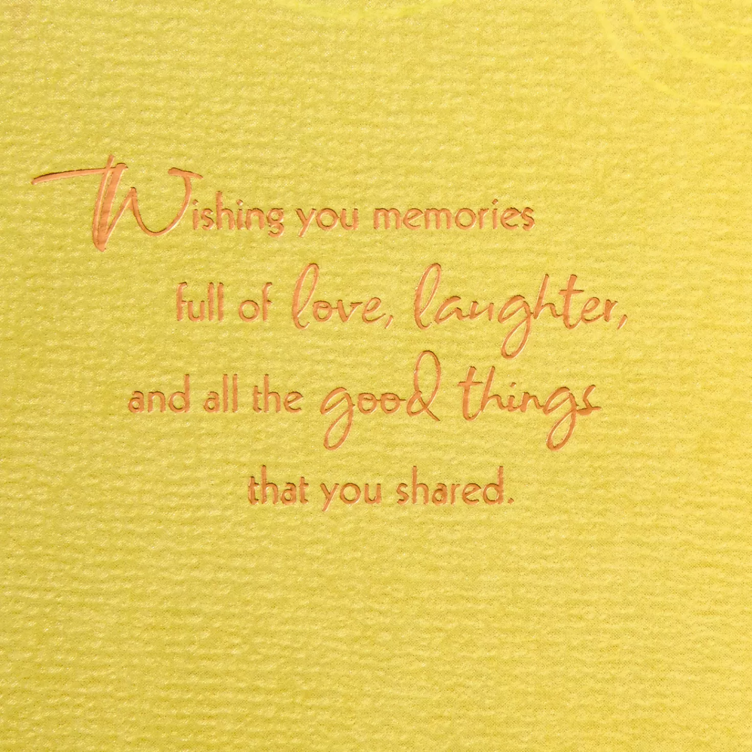 Clearance Memories Of Love And Laughter Sympathy Card Sympathy