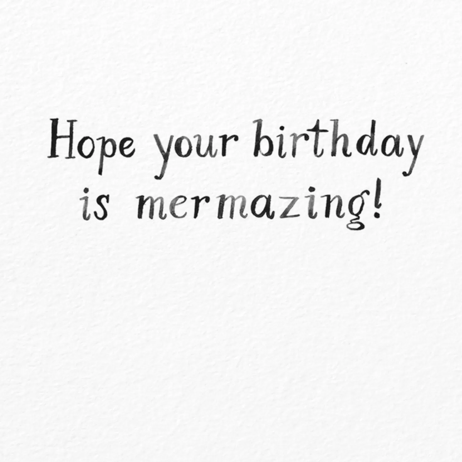 Birthday>Hallmark Mermazing Mermaid Birthday Card